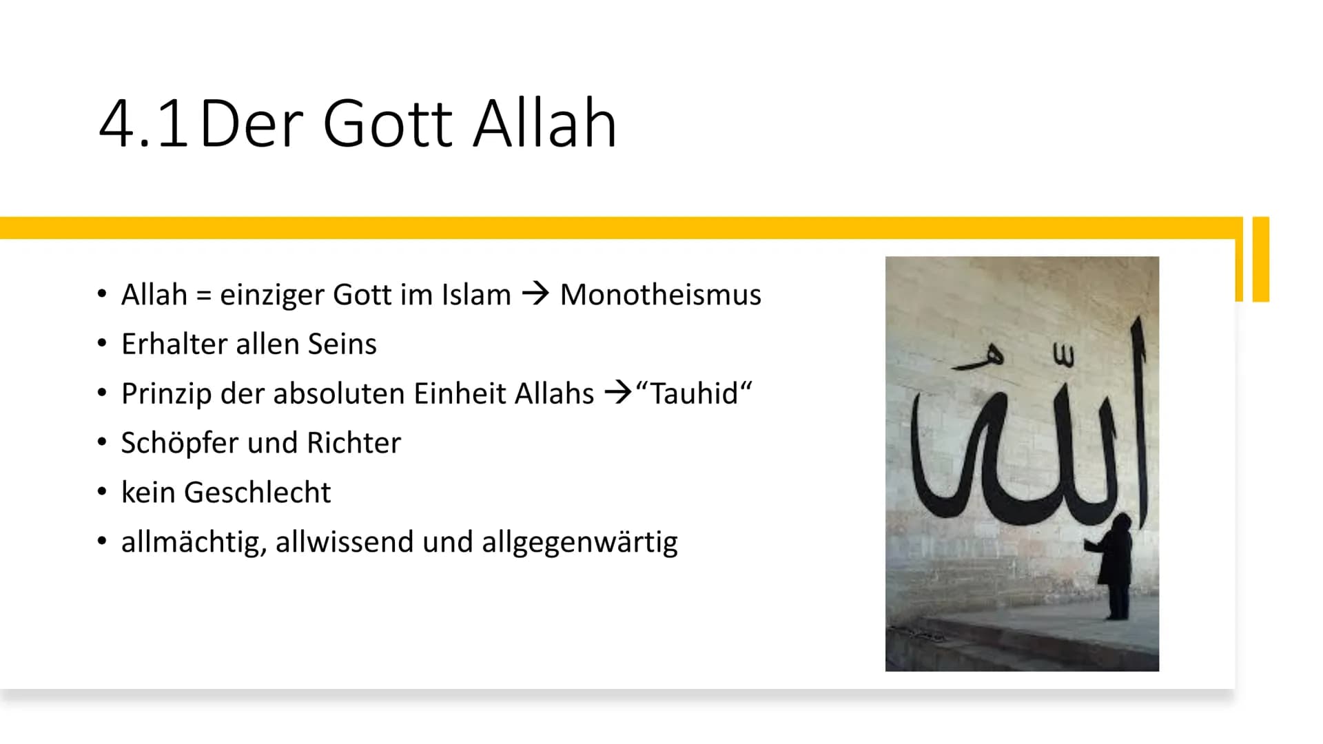 Der Islam # Gliederung
1. Begriffsbedeutung
2. Entstehung und Geschichte des Islams
2.1. Wichtige historische Daten
3. Geographische Ver