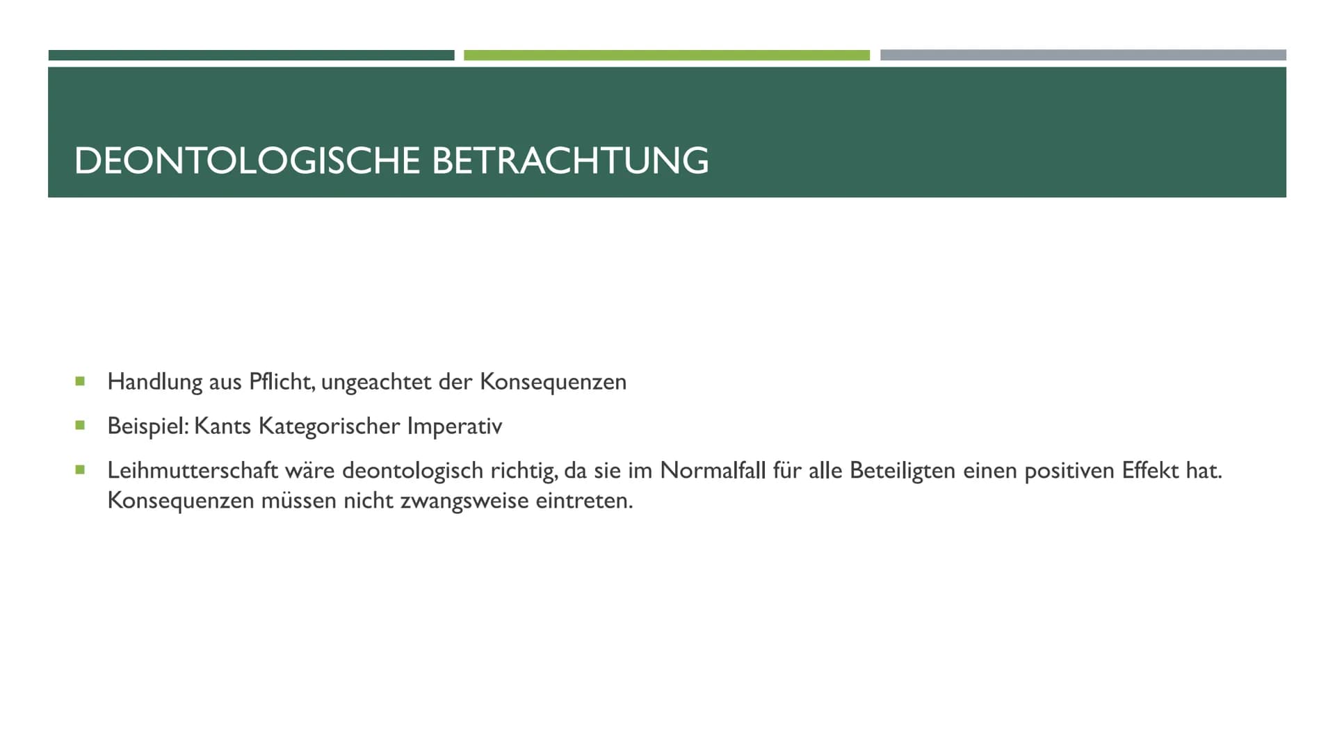 LEIHMUTTERSCHAFT # GLIEDERUNG
- Fakten
- Was ist Leihmutterschaft?
- Arten von Leihmutterschaft
- Rechtliche Lage
- Utilitaristische Betrach