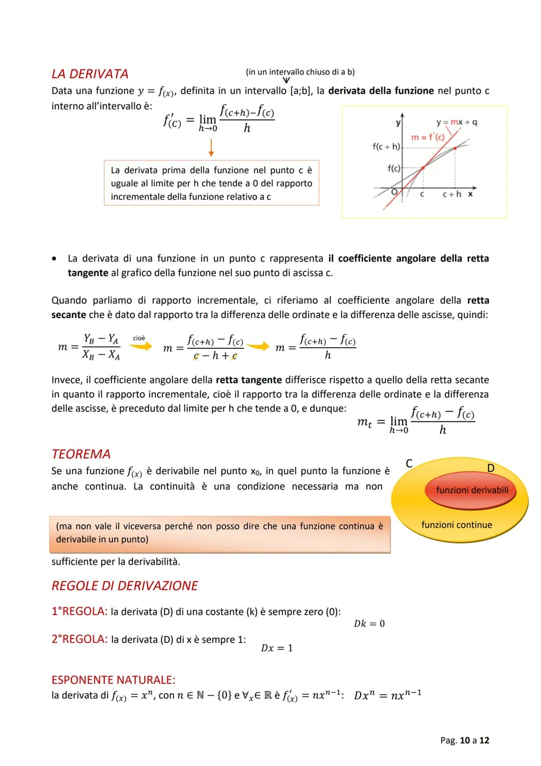 # MATEMATICA
DEFINIZIONE DI FUNZIONE
Dati due sottoinsiemi A e B (non vuoti) di R, una funzione f(x) da A a Bè una
relazione che associa ad