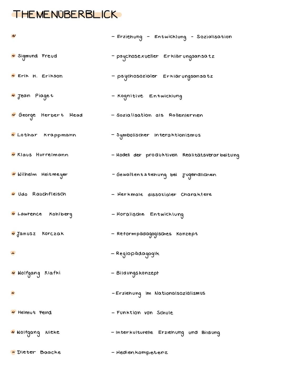 Pädagogik
– Abitur – # THE MENÜBERBLICK
- Erziehung - Entwicklung - Sozialisation
~ Sigmund Freud - psychosexueller Erklärungsansatz
~ E