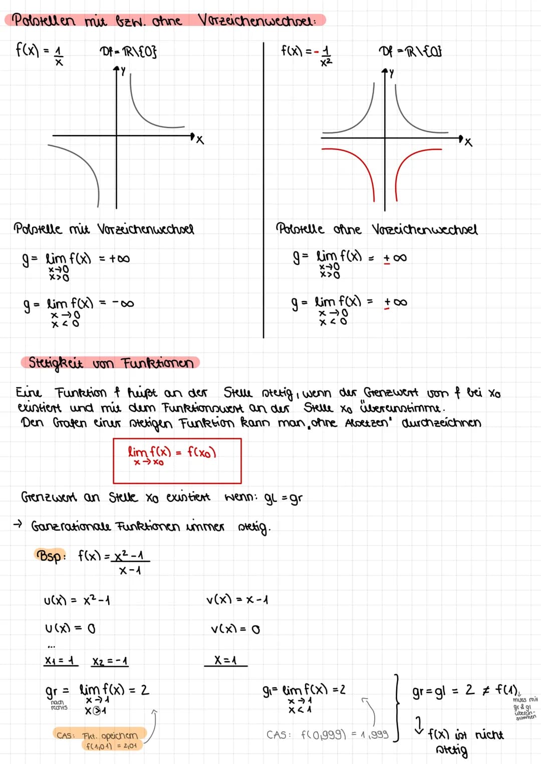 # Grenzwerte von Funktionen
allgemeiner Funktionsum:
GANZRATIONALE FUNKTIONEN:
f(x) = an.x + An-1 X-1 ... a₁. X¹ + ao.x。
GEBROCHENRATION