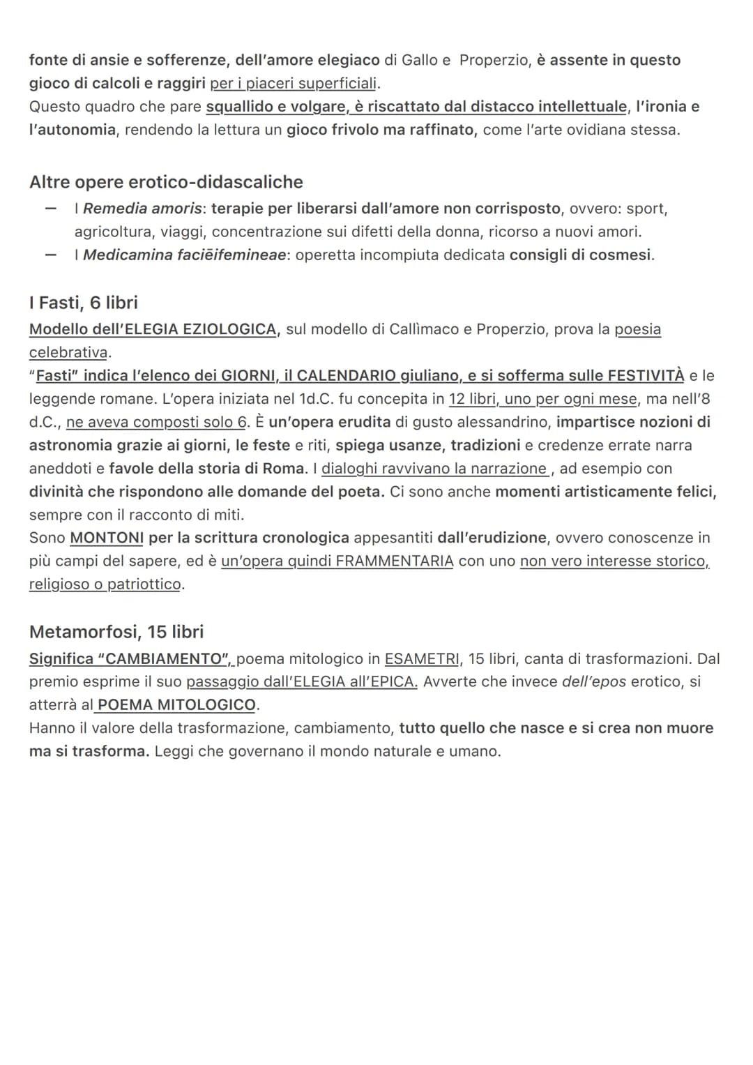 Ovidio (43-18a.C.)
# Vita e cronologia delle opere
Di lui sappiamo attraverso le sue opere, soprattutto quelle durante l'esilio.
Nasce a