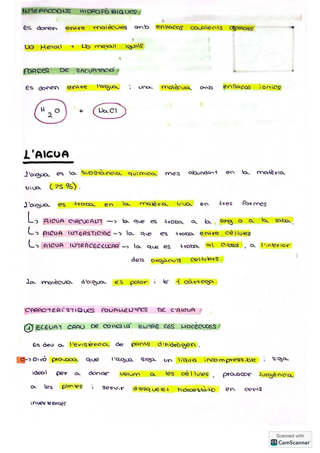 # BIO BLOC 1
Els essers vius estan formats per una sèrie de elements químics
que 360 els mateixos que formen part de materials ines
de la T