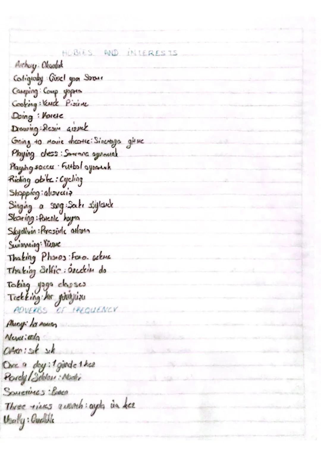TEEN LIFE
1 Get up: Kalkuak
2 Liston to Mersic: Müzik dinlemek
360 to school: Okulo giimek:
wash my face and hands: Elleri ve yüzü yıkar