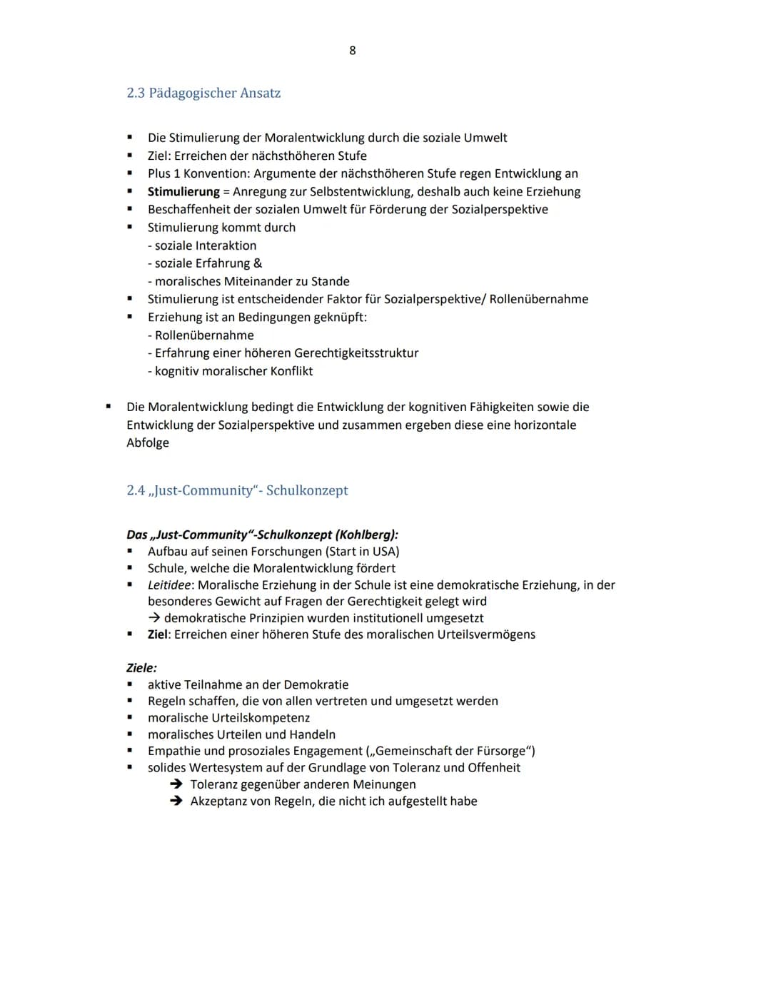 Pädagogik Lk
Lernzettel Abitur 2022
Inhalt
1. Jean Piaget: Theorie der kognitiven Entwicklung
4
1.1 Grundlagen der Theorie
4
1.2 Pädagogisc