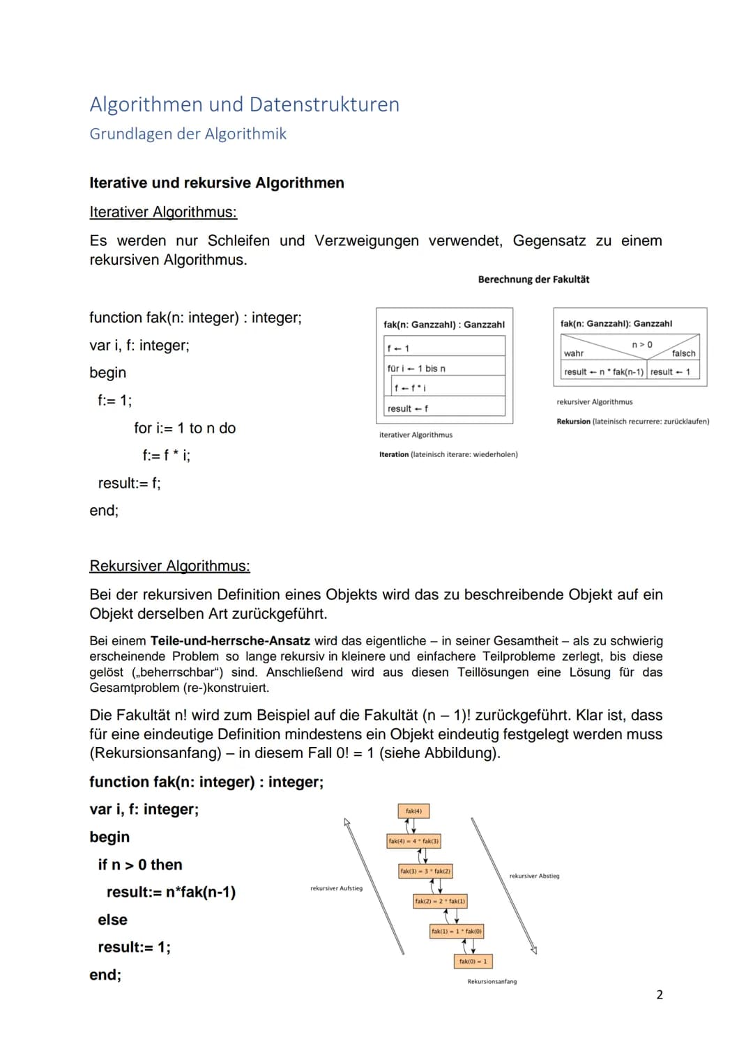 ABI-INFORMATIK
Leon Schwarz Inhaltsverzeichnis
Algorithmen und Datenstrukturen
2
Grundlagen der Algorithmik.
2
Klassen und Objekte.
5
Stati