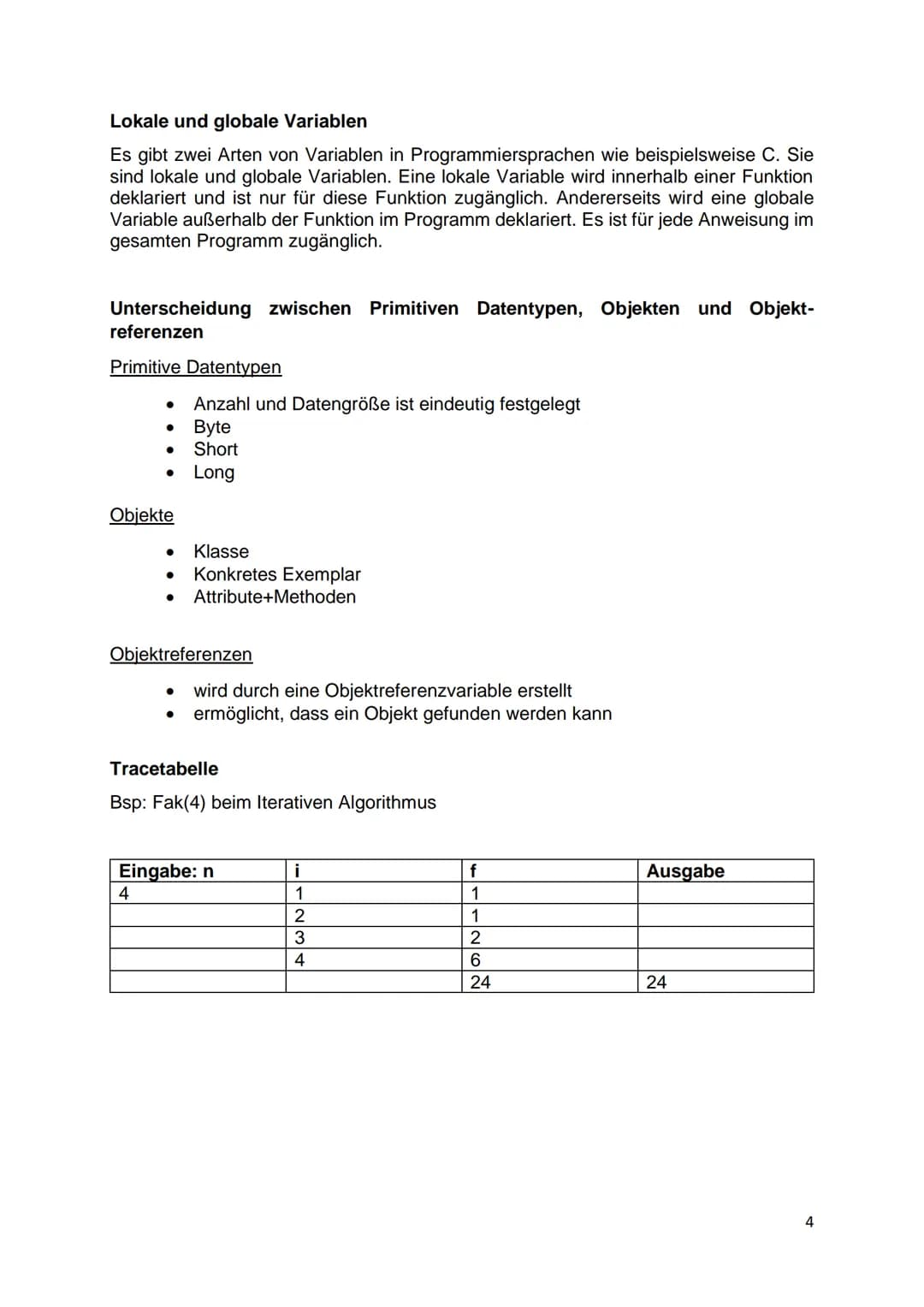 ABI-INFORMATIK
Leon Schwarz Inhaltsverzeichnis
Algorithmen und Datenstrukturen
2
Grundlagen der Algorithmik.
2
Klassen und Objekte.
5
Stati
