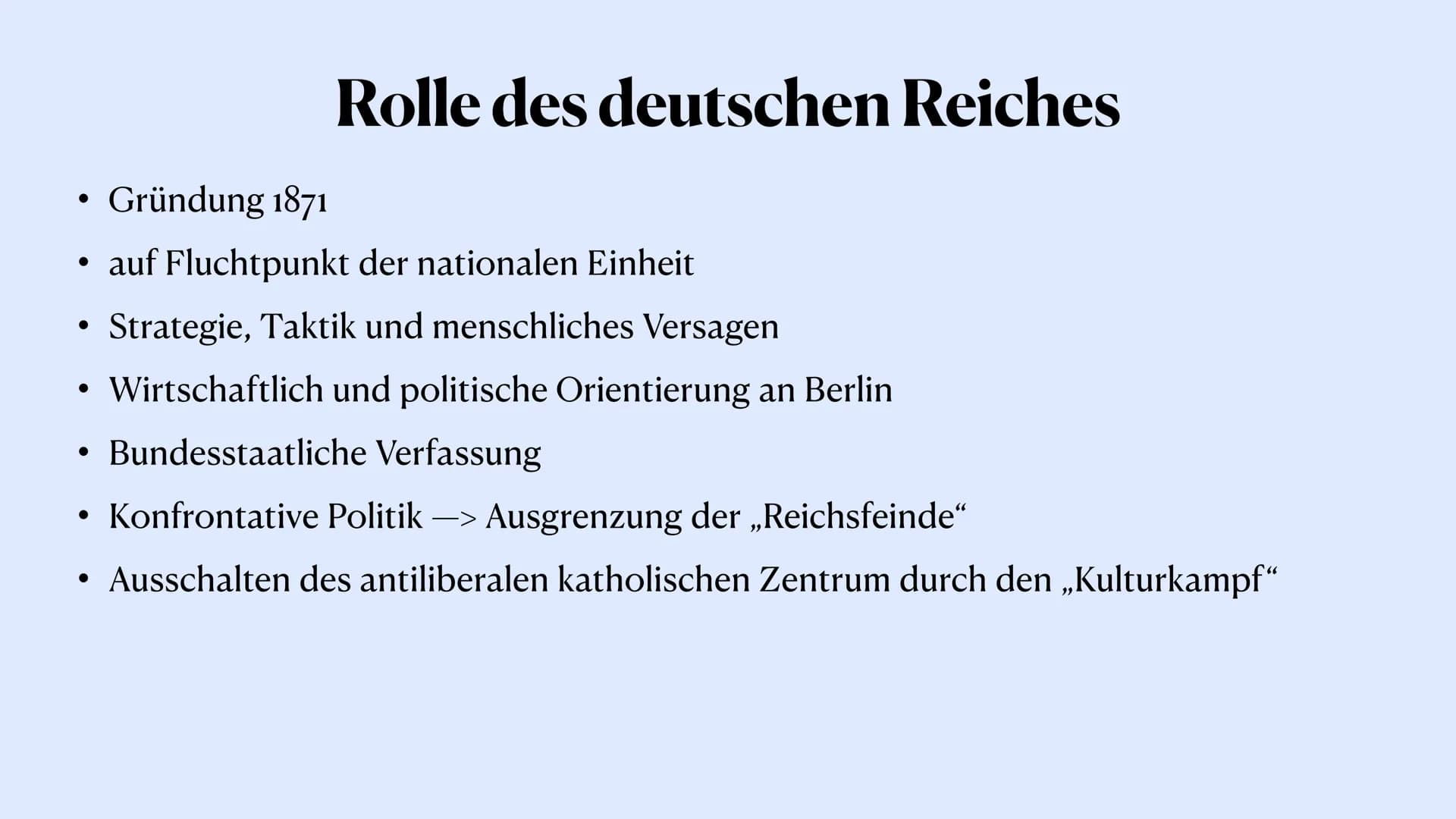 # Bismarcks Bündnissystem
Otto von Bismarck
Malena Trapp, 5.1.22 # Themen
• Ausgangslage
• Außenpolitik Bismarcks
• Rolle des neuen Deu