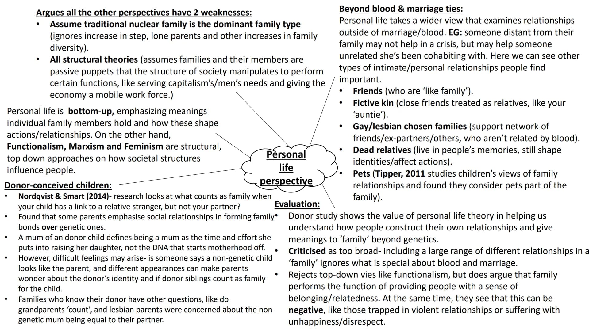 # Families and Households
full topic revision # Sociological perspectives on
the family - Stabilise the sex drive- prevents
social disrupti