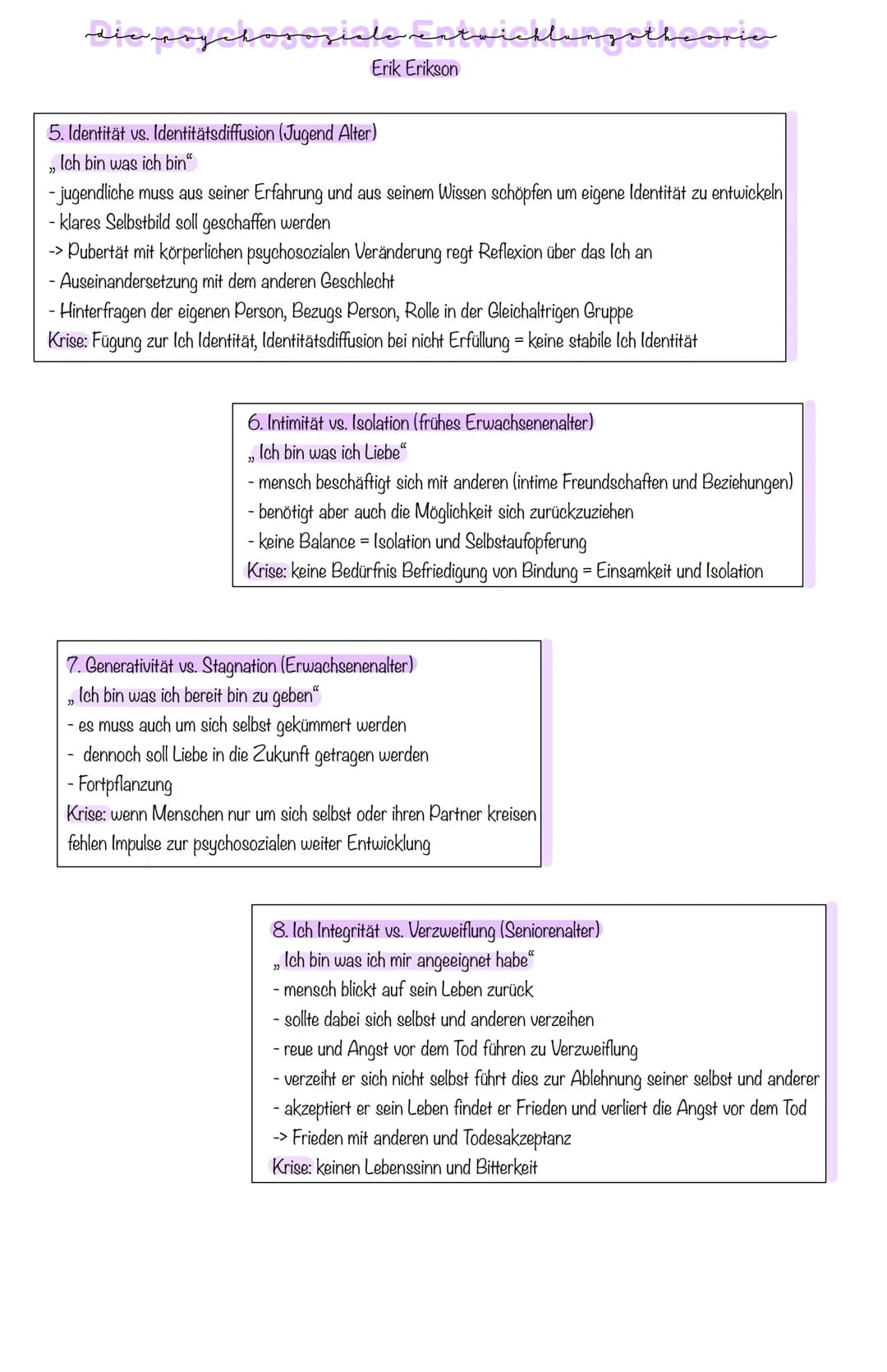 # Die psychosoziale Entwicklungstheorie
Erik Erikson
Erik H. Erikson
- Psychoanalytiker, geboren 1902, gestorben 1994
- Professor, entwic