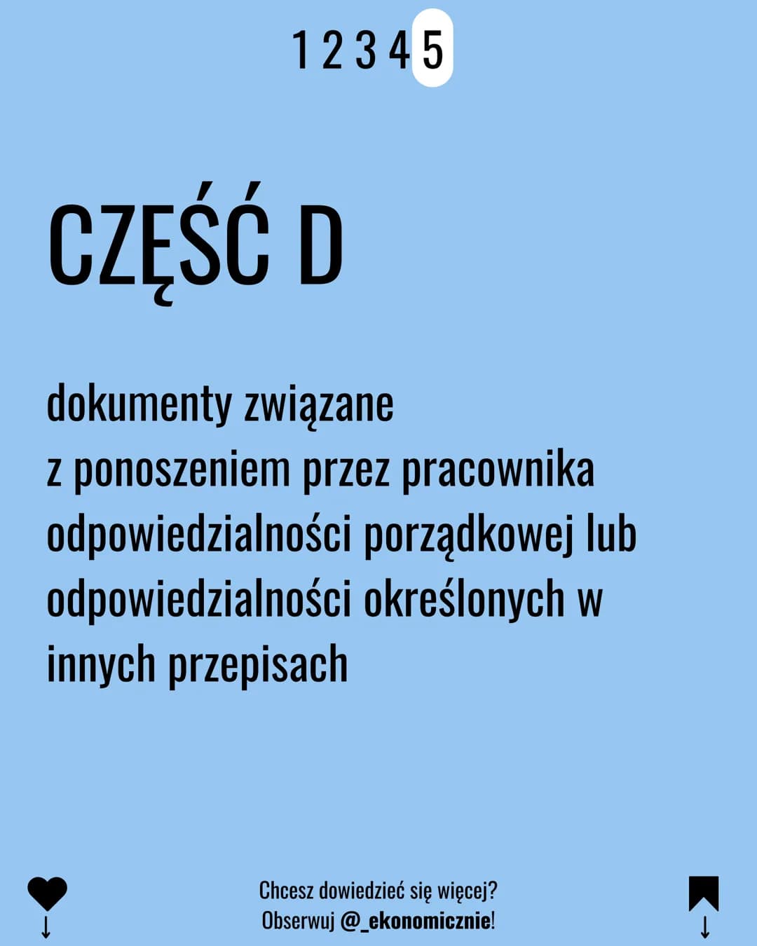 # 1 2 3 4 5
EKA.04
AKTA
OSOBOWE
Chcesz dowiedzieć się więcej?
Obserwuj @_ekonomicznie! ↑
12345
CZĘŚĆ A
dokumenty zgromadzone w związk