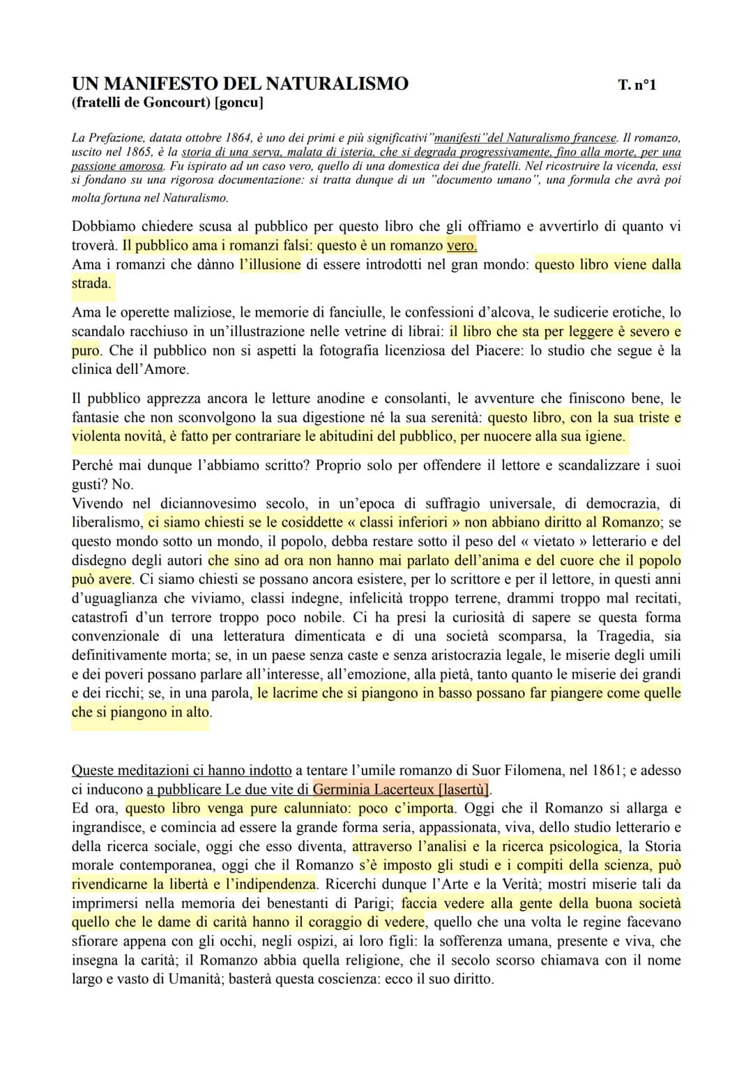 <h2>Il Realismo in letteratura</h2>
<p>Nella prima parte della seconda metà dell'Ottocento si sviluppò la corrente letteraria del <strong>R