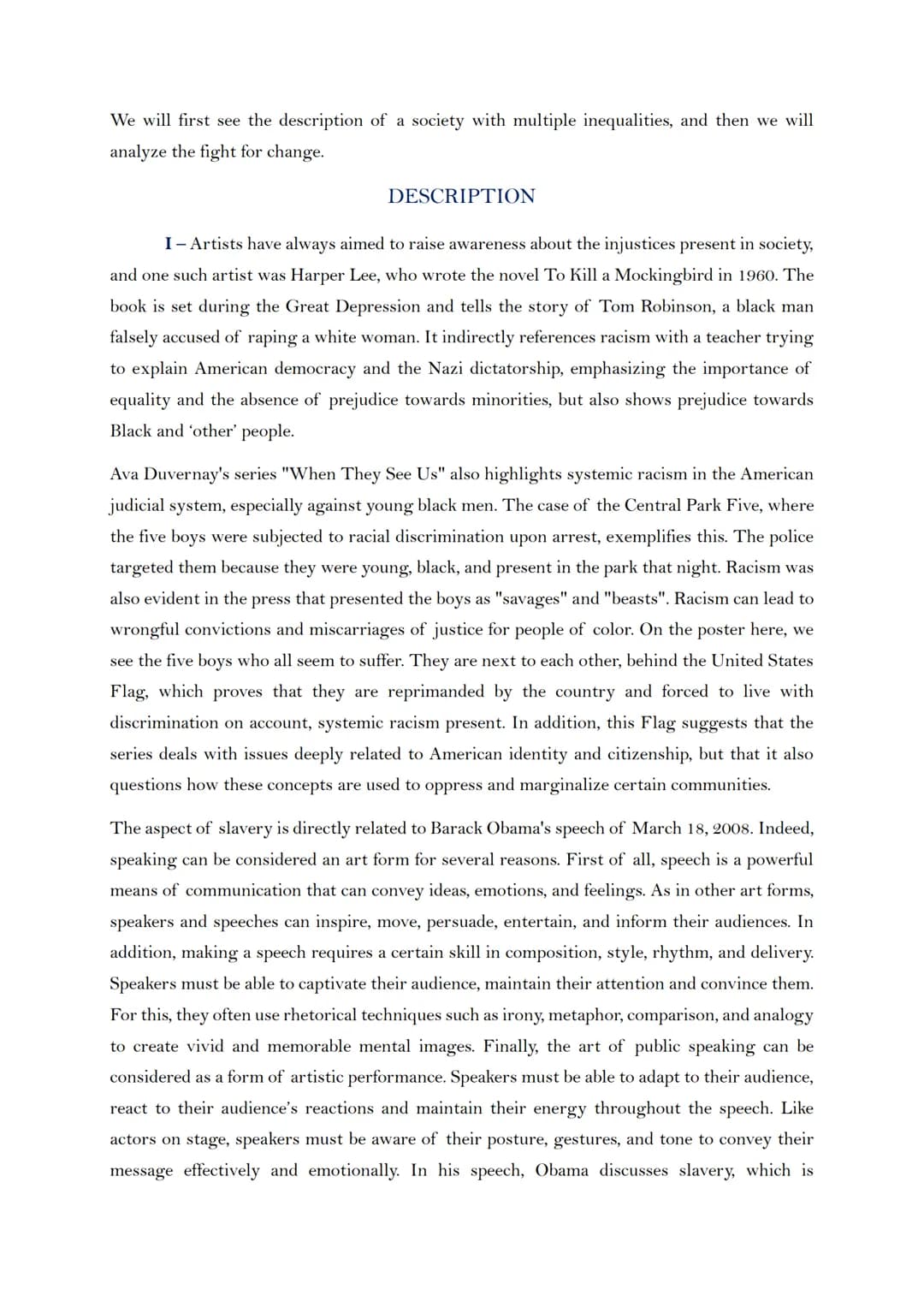 PREPARATION ORAL DE LLCE
Thematic:
ART ET DEBAT D'IDEES - ART ET CONTESTATION
Documents:
- Book cover of << The Handmaid's Tale >>
- Obama