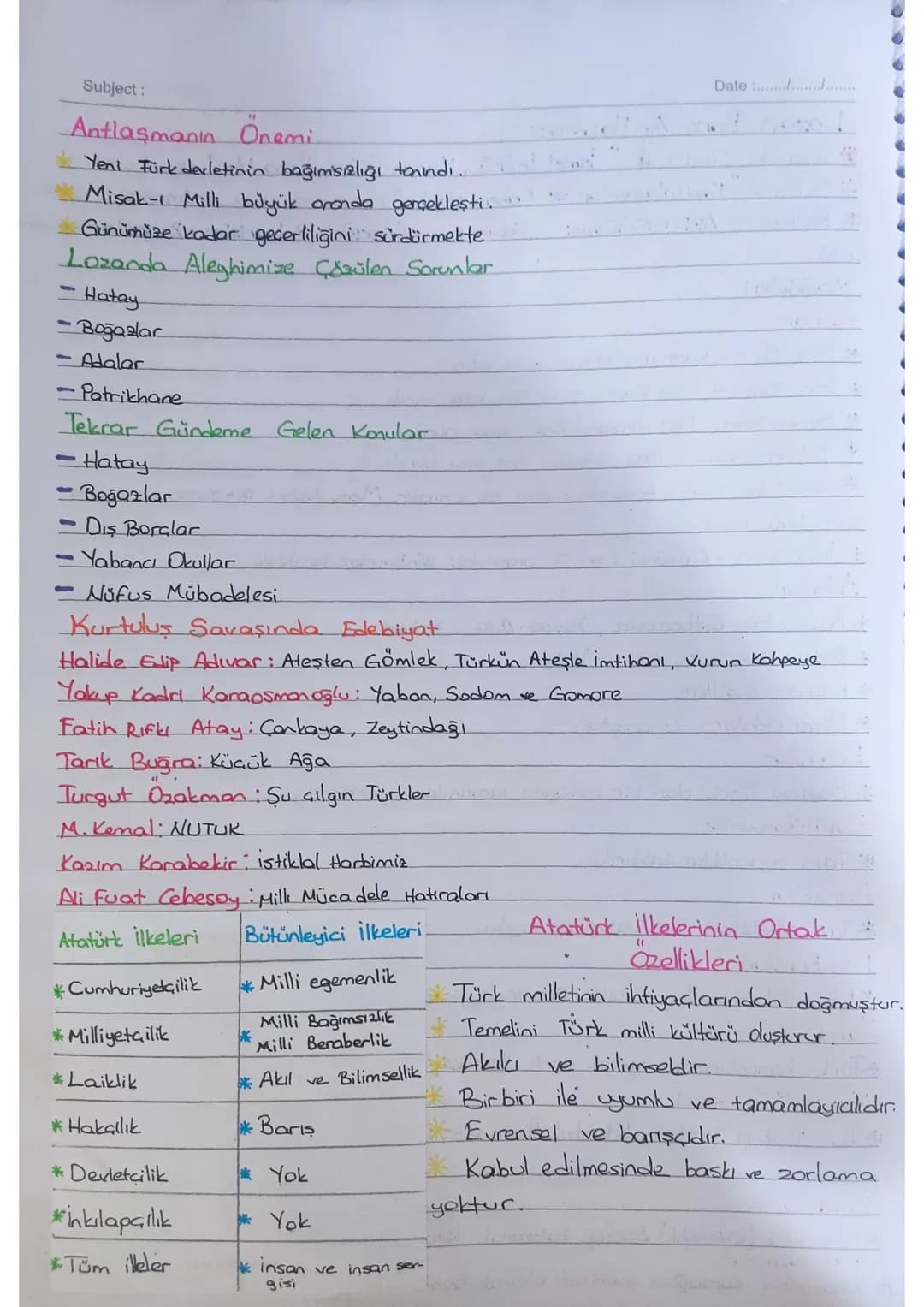 KURTULUŞ SAVAŞI
Doğu Cephesi
* TBMM x Ermenistan
*TBMM cephede Ermenilere karşı Osmanlıdan kalan düzenli ordularla müca-
dele etti. (15. Ko