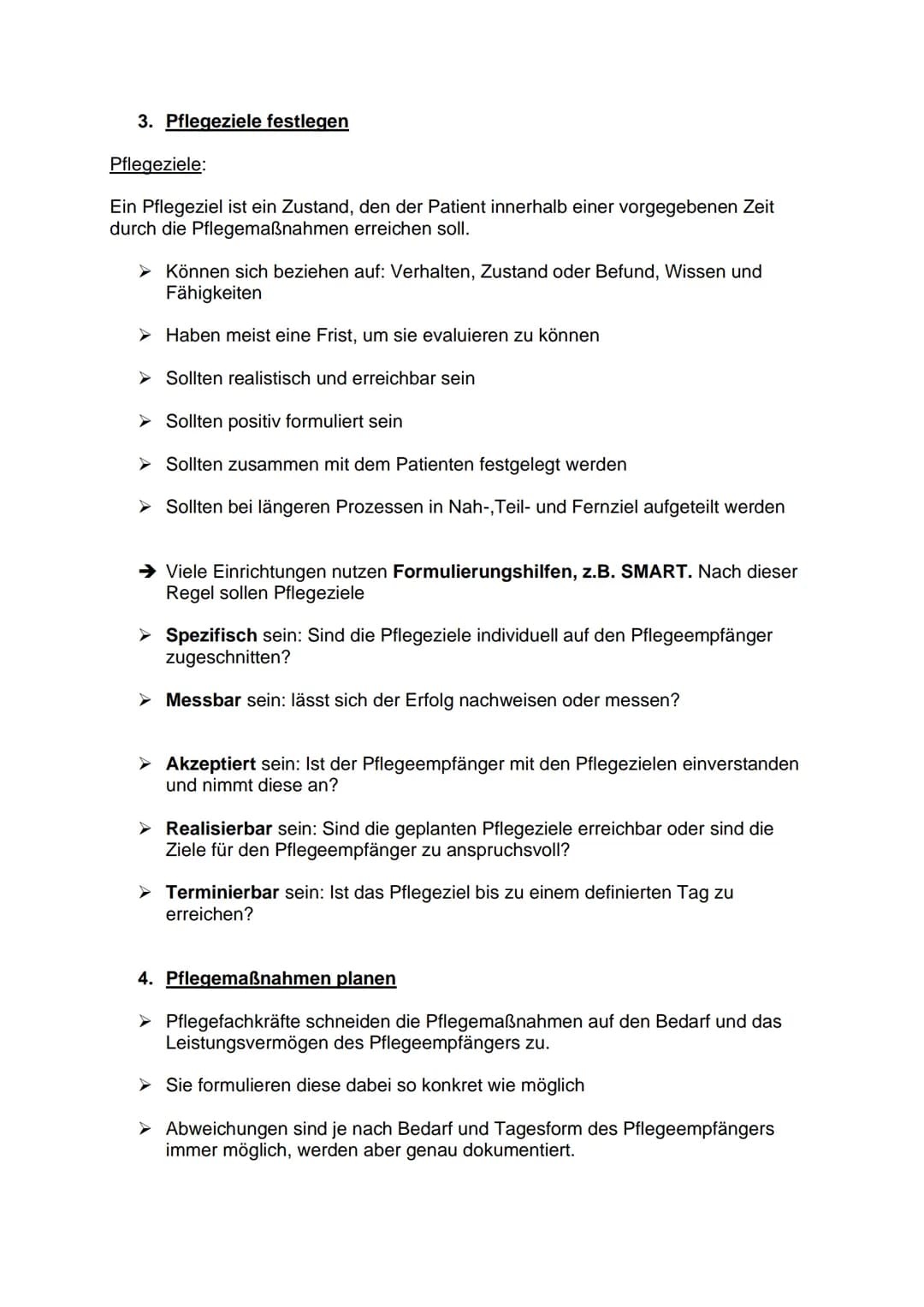 Pflege als Prozess gestalten
Definition Pflegeprozess:
Der Pflegeprozess ist ein systematischer und zielgerichteter Arbeits- und
Problemlö