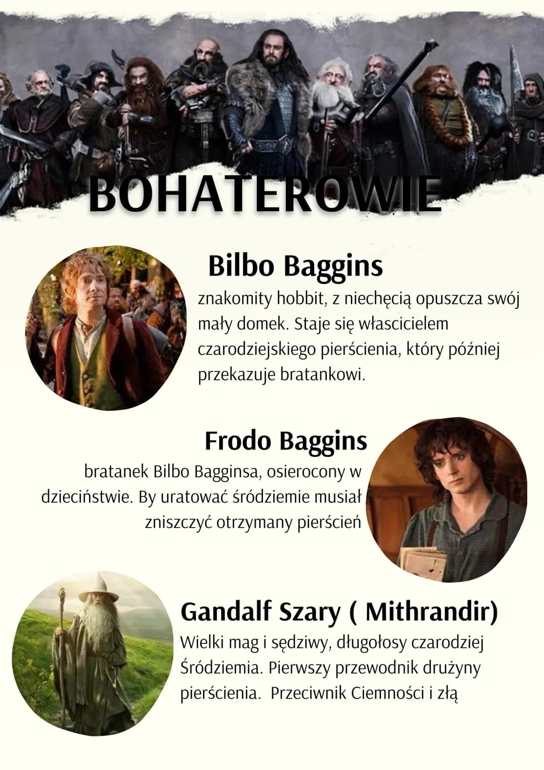 # HOBBIT
CZYLI TAM IZ POWROTEM
2.R.R. Tolkien
## CZAS I MIEJSCE AKCJI
akcja dzieje się podczas trzeciej epoki śródziemia. Miejscem
akcji s