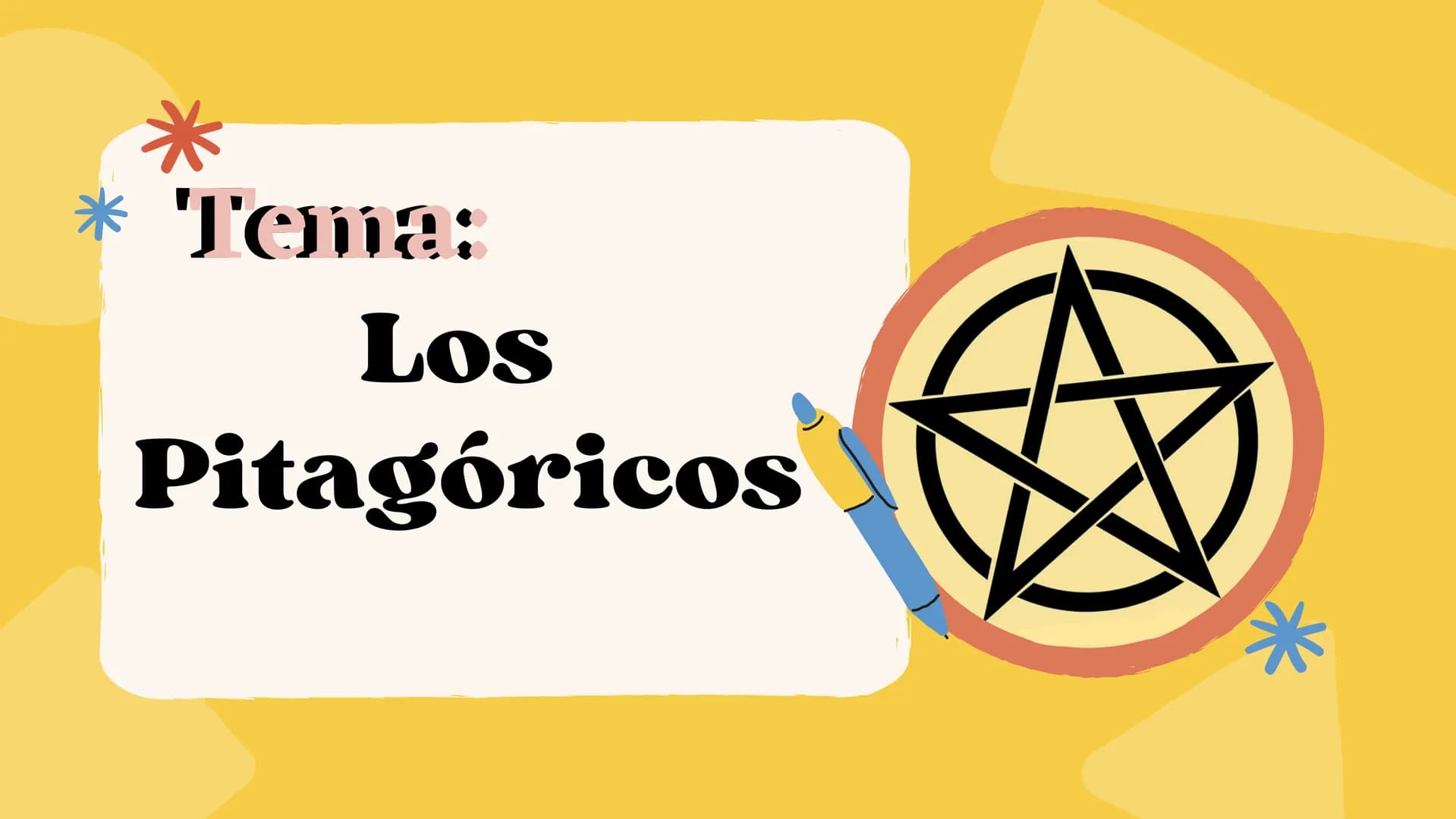 * Tema:
Los
Pitagóricos # 1. ¿Quien fue Pitágoras?
* Pitágoras de Samos fue un filósofo y
matemático griego, seguramente uno de los
más