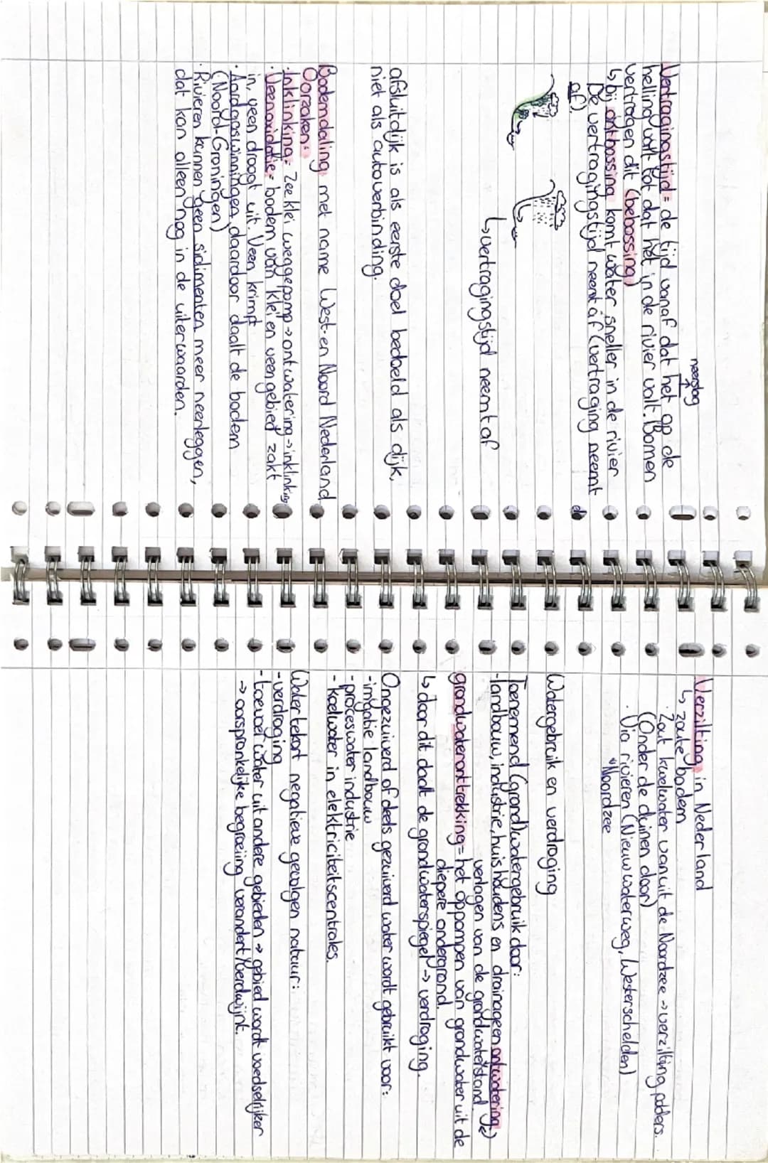 Nederland waterland -wonen in Nederland-
1.1 Stroomgebied van Rijn en Maas
92 hoofdrivieren: Rijn en Maas hoe vertakt (14)
2 Kleinere: Eems