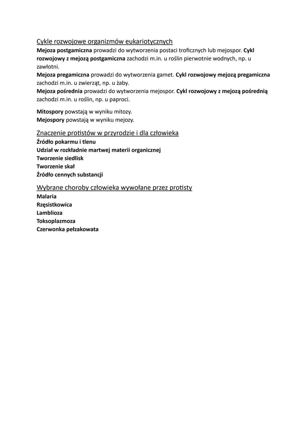 # Protisty - proste organizmy eukariotyczne
Królestwo protistów jest taksonem parafiletycznym, pochodzącym od wspólnego przodka,
który jest