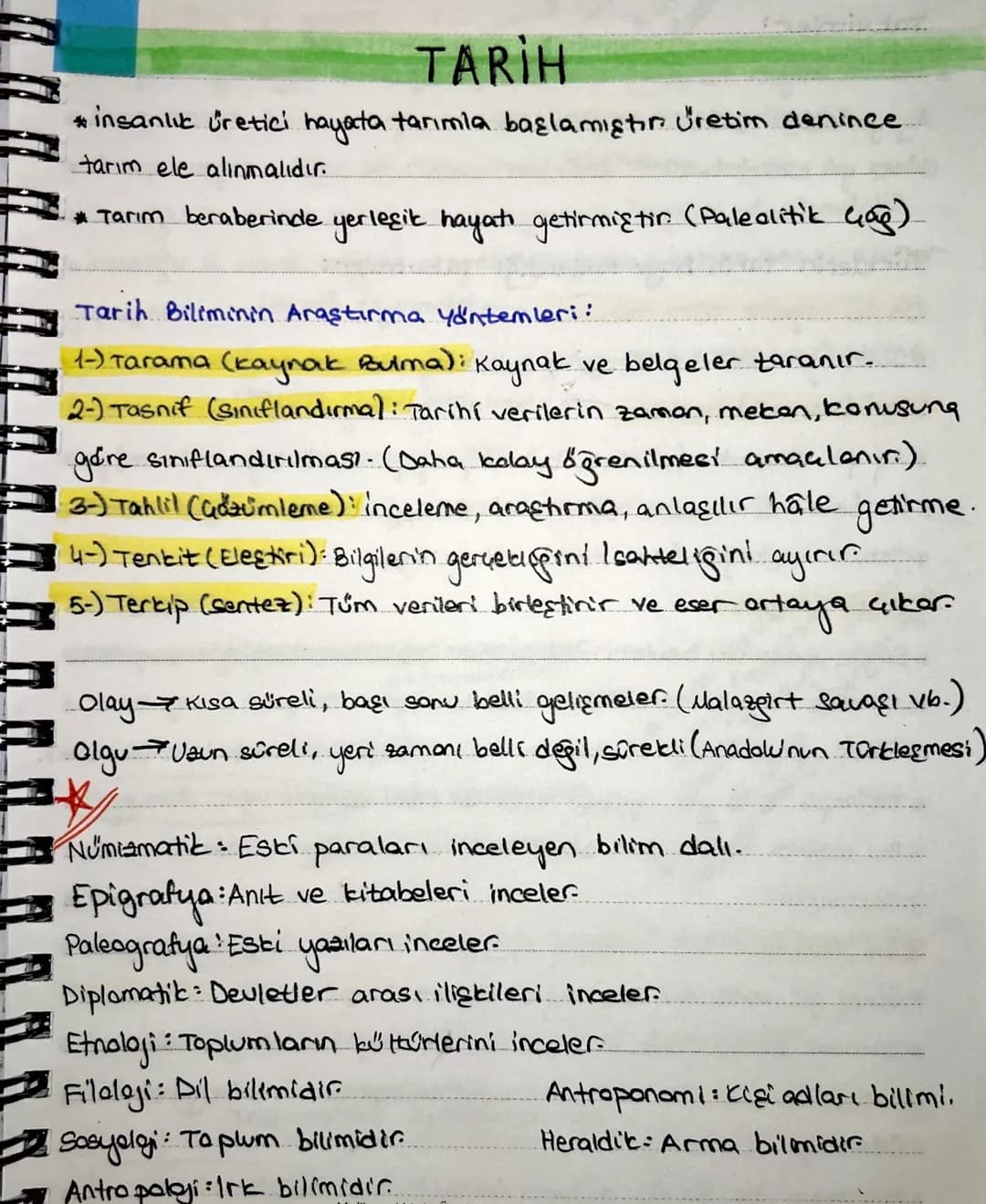 # TARİH
* insanlık üretici hayata tarımla başlamıştır Üretim denince
tarım ele alınmalıdır.
* Tarım beraberinde yerleşik hayatı getirmi