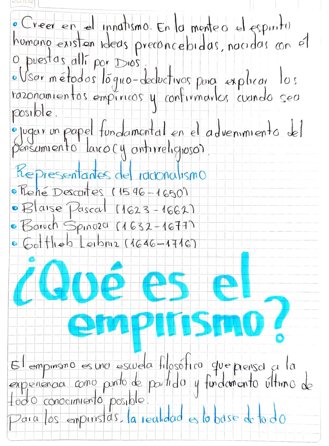# ¿Qué es el
Tacionalismo?
El raconalismo es una cormente hlosófica que acentia of
papel de la razón en la adquisición del conocim
con el