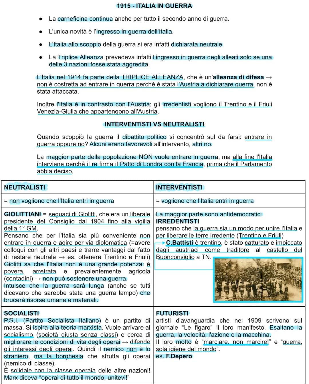 # LA PRIMA GUERRA MONDIALE
## (1914-18)
La 1° guerra mondiale viene chiamata anche GRANDE GUERRA perché è la prima
guerra così grande, impi