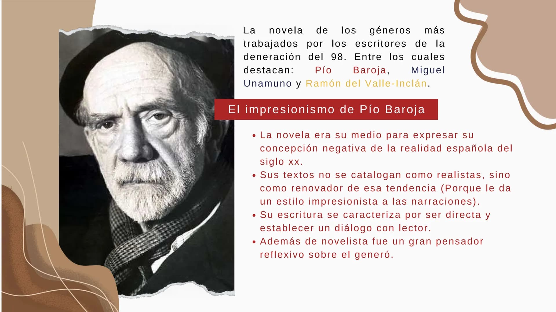 # Caracteristicas
(GENERACIÓN DEL 98) # Características formales
RUPTURA CON LOS
MODELOS
ANTERIORES
X
XL 1 7
BUSQUEDA DE LA
BELLEZA ESTÉ