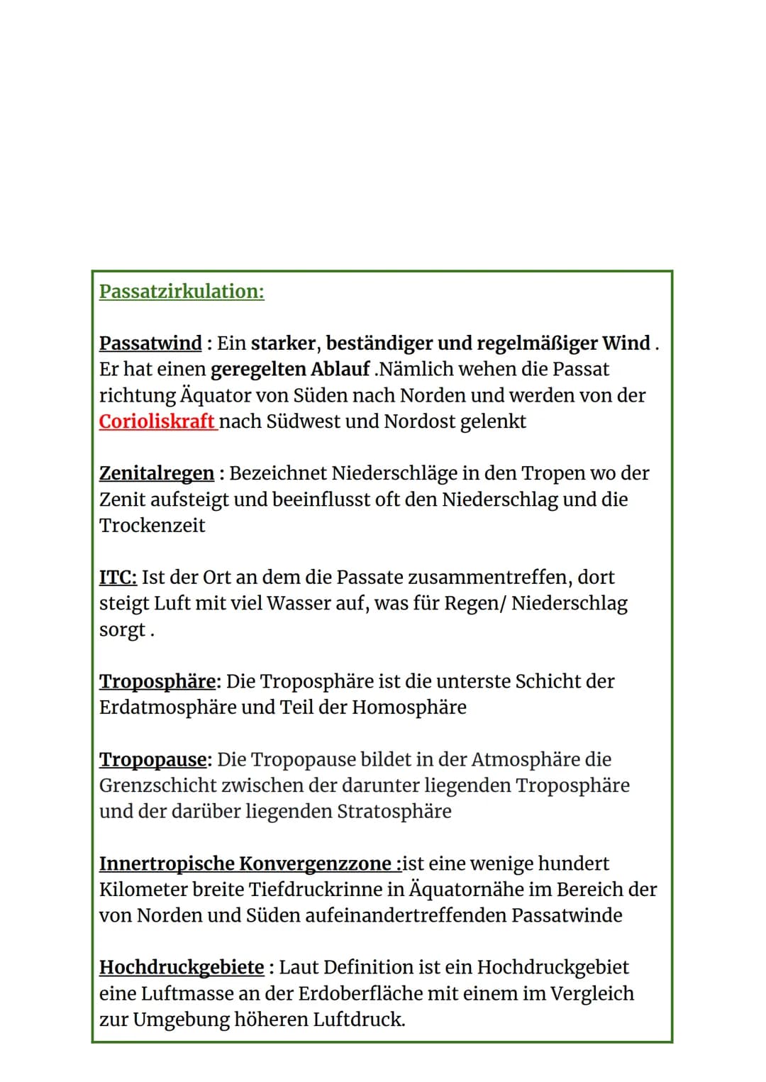 # Erdkunde Glossar
Kontinentalverschiebung:
Kontinentalverschiebung: Kontinente und Ozeane schwimmen
auf einem zählbaren plastischen Erdma