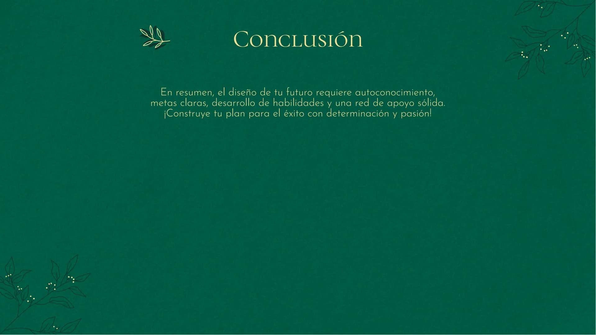 El Diseño de mi Futuro:
Un Plan para el Éxito # IntrODUCCIÓN
¡Bienvenidos a mi presentación sobre
El Diseño de mi Futuro: Un Plan para
el É