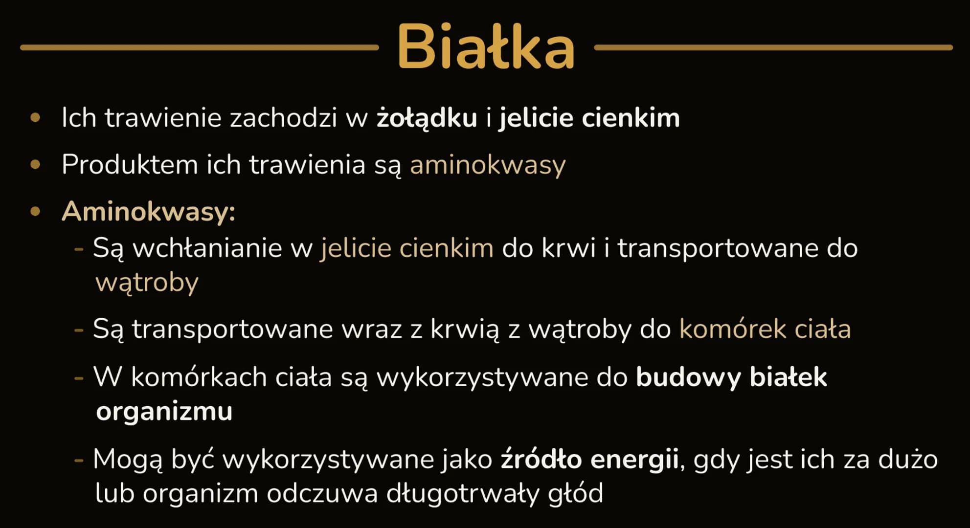 # PROCESY TRAWIENIA I WCHŁANIΑΝΙΑ
## Trawienie pokarmu
* Trawienie pokarmu - proces rozkładu złożonych związków organicznych
na pros