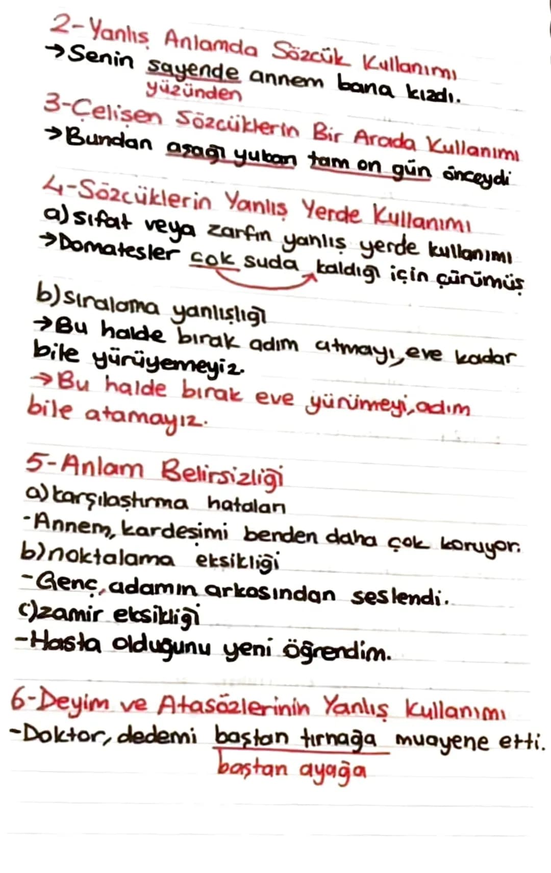# Anlatım Bozuklukları
Anlama Dayalı
1-Gereksiz Sözcük ve Ek Kullanımı
2- Yanlış Anlamda Sözcük Kullanımı
3-Celişen sözcüklerin bir arad