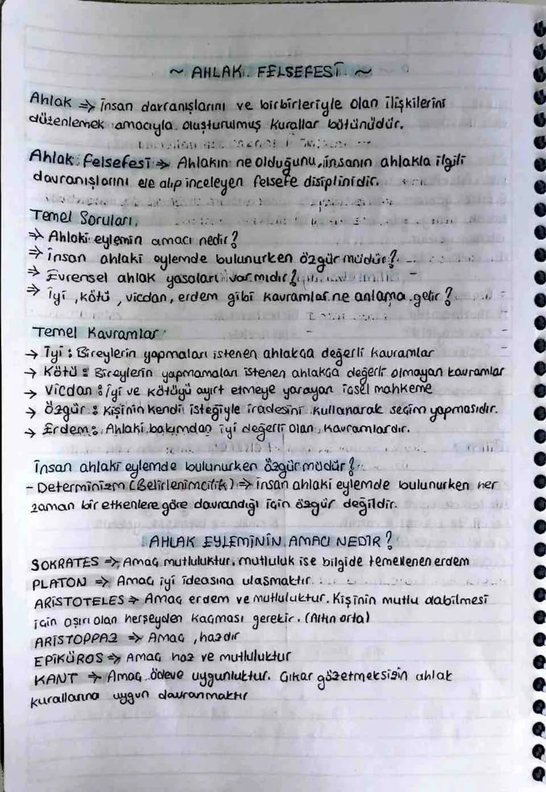 ~AHLAK. FELSEFEST~
Ahlak insan davranışlarını ve birbirleriyle olan ilişkilerini
düzenlemek amacıyla oluşturulmuş kurallar bütünüdür.
Ahla