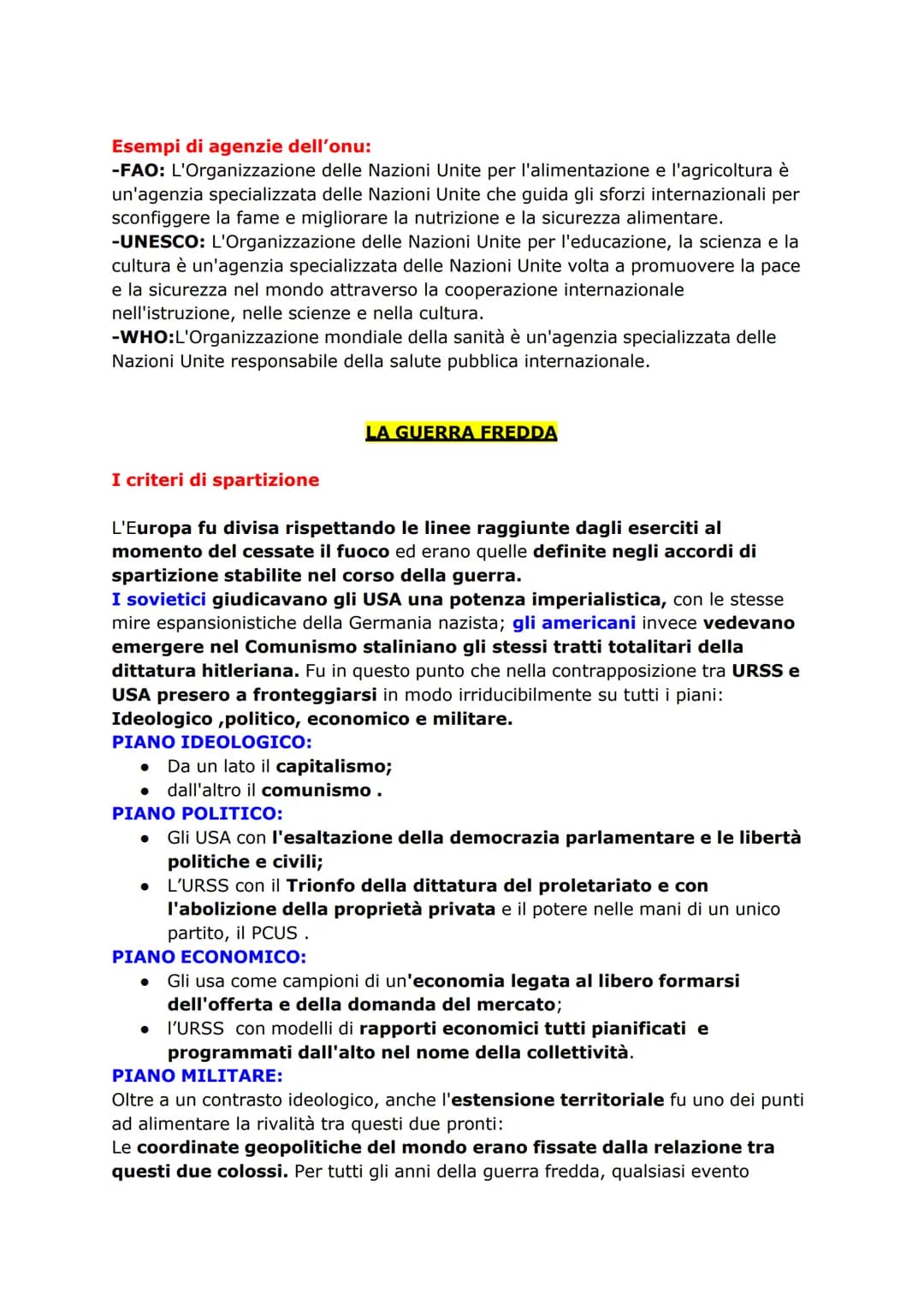 # CAPITOLO 11
IL SECONDO DOPOGUERRA
(LE DRAMMATICHE CONSEGUENZE DOPO IL CONFLITTO)
la situazione europea
In Europa tutti i paesi, eccett