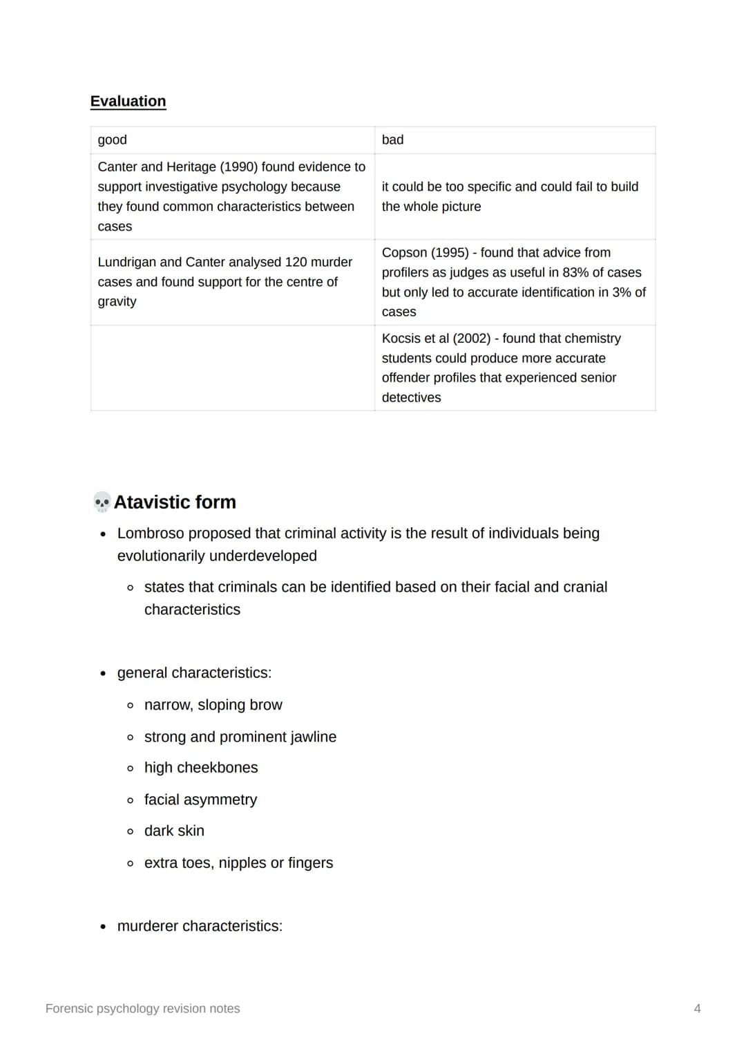 <h2>Top-Down Approach to Criminal Profiling</h2>
<p>Criminal profiling is an investigative and analytical tool used to help investigators a