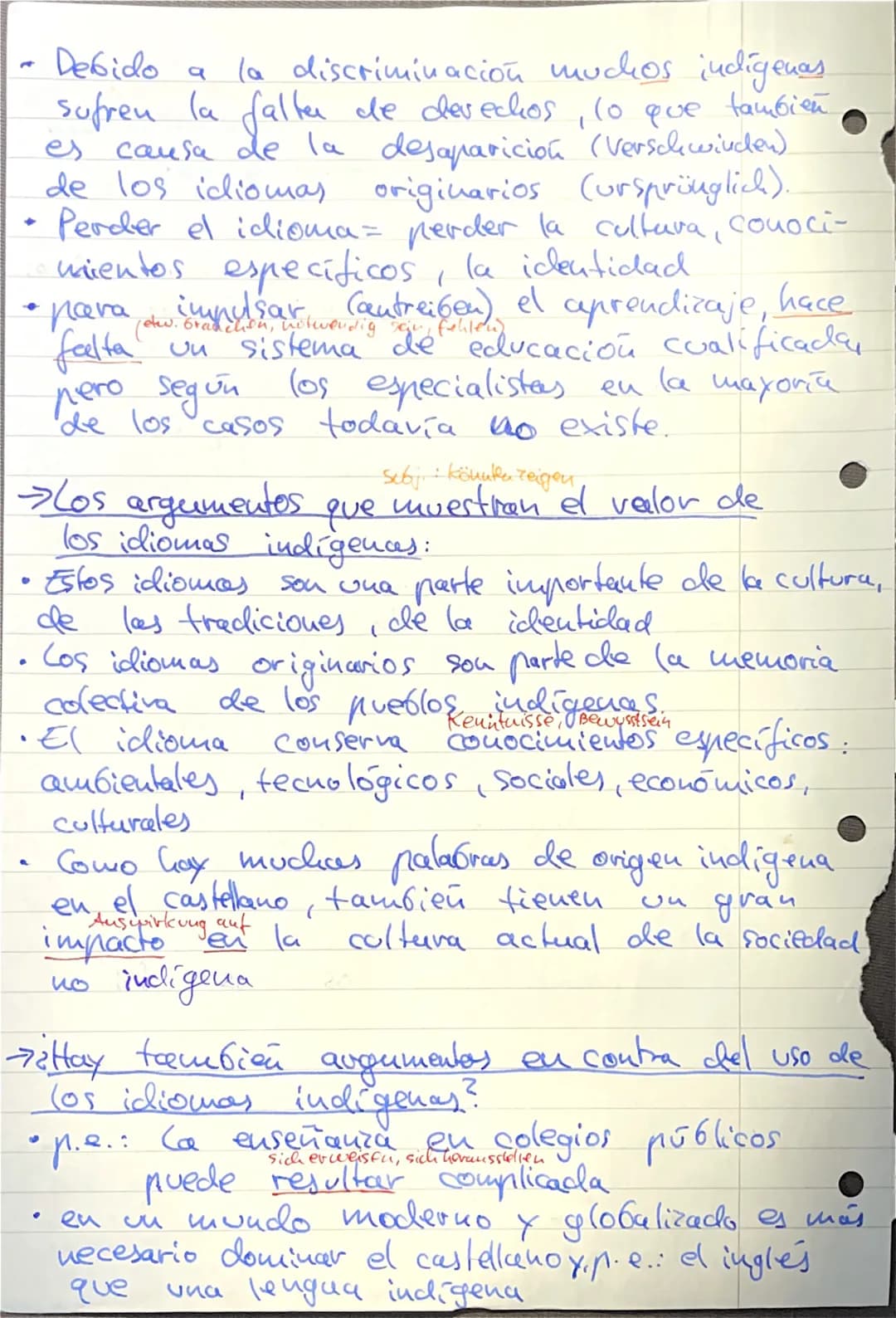 # el tercer examen de Español
→ Relos y oportunidades de la diversidad
étnica en Catinoamérica
[el contenido:
El valor de la herencia li