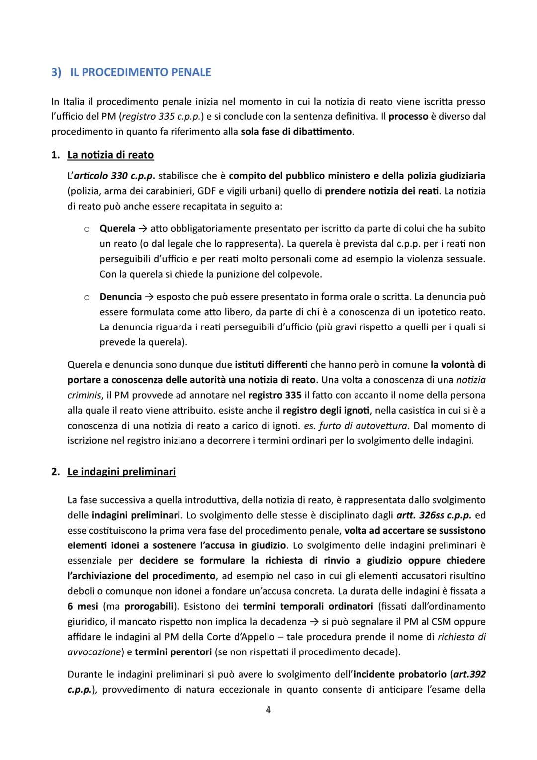# DIRITTO PENALE
Il diritto penale è un ramo dell'ordinamento giuridico dello Stato che comprende tutte le norme giuridiche con
le quali ve