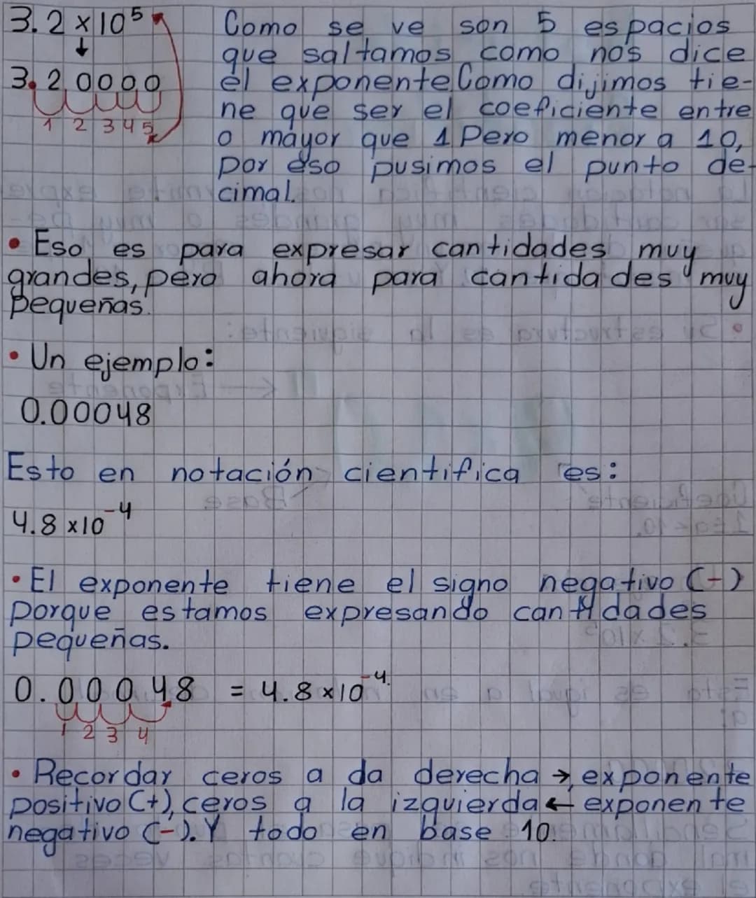 # Notación
# Cientifica
La notación cientifica nos permite expre-
sar cantidades muy grandes o muy pe-
queñas donde es un numero mayor a 1