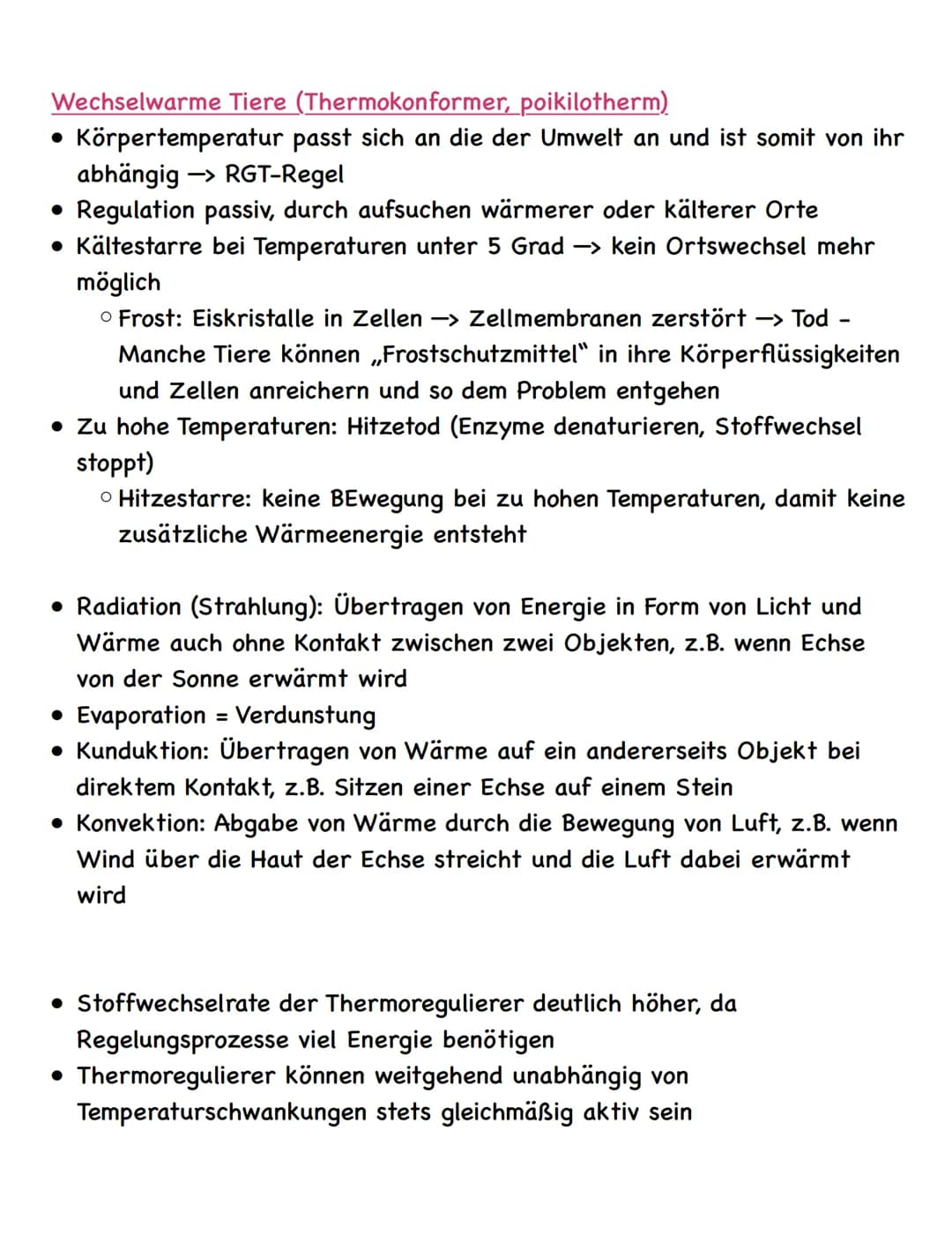Zusammenfassung
# Ökologie
## Abiotische und biotische Faktoren
### Biotische Faktoren
- gehen von Lebewesen aus
- Konkurrenten
- Parasit