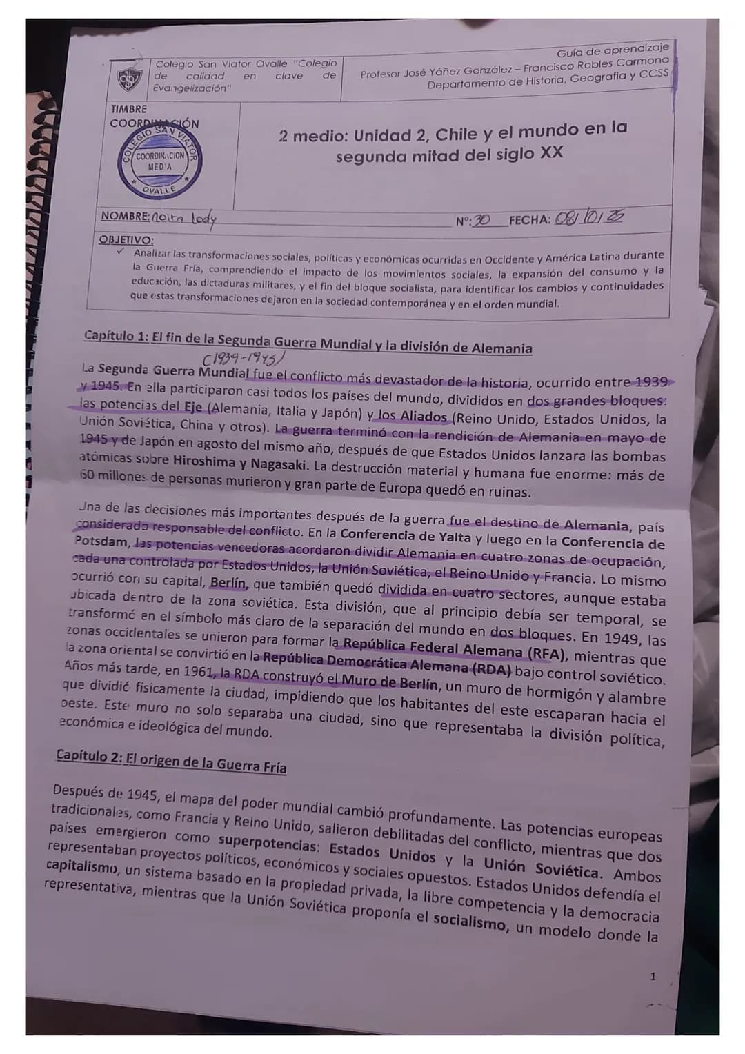 Sur y otros países, caracterizadas por la restricción de libertades, la represión violenta de
movimientos de izquierda, el uso sistemático d