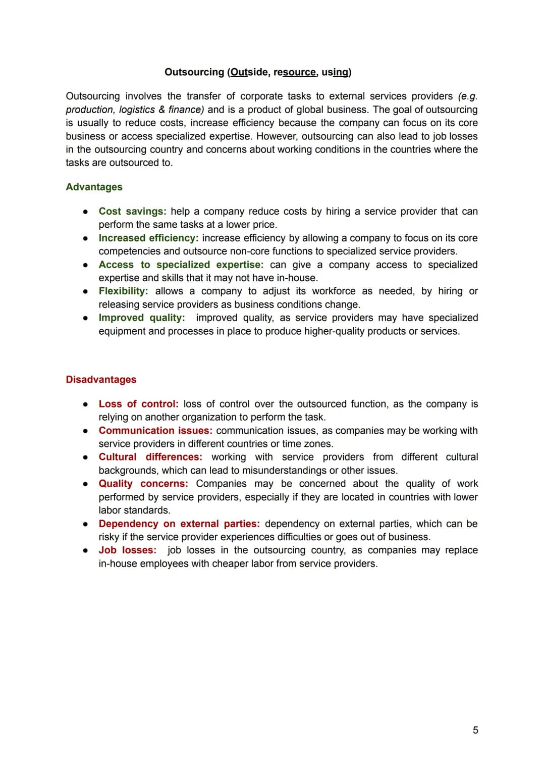 # Globalization - Global Chances & Challenges
Englisch Leistungskurs - Lernzettel für 1.101.2023 (Abitur)
What is Globalization?
Globaliz