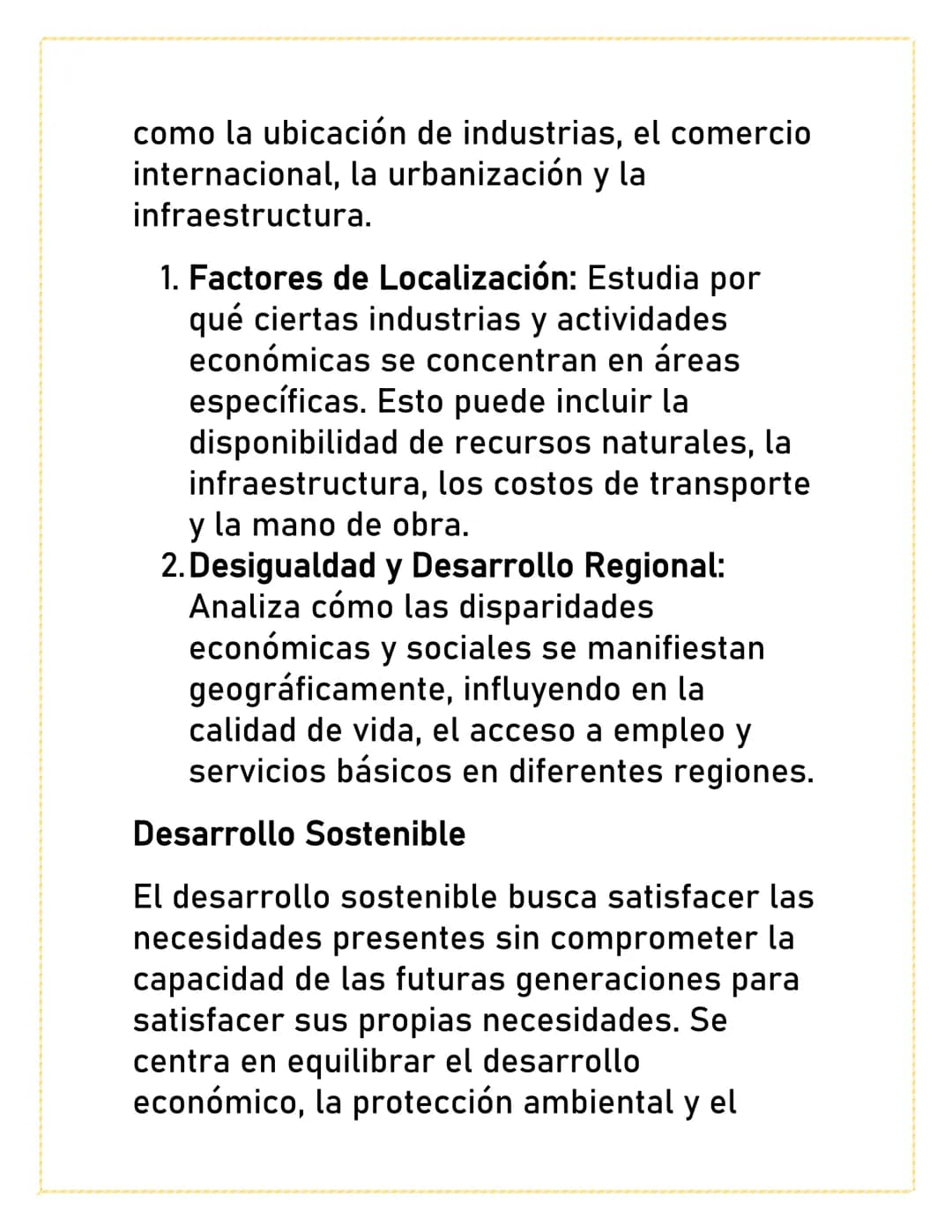 # GEOGRAFÍA
# ECONÓMICA Y
# DESARROLLO
# SOSTENIBLE
La geografía económica y el desarrollo
sostenible son áreas de estudio que
examinan cóm