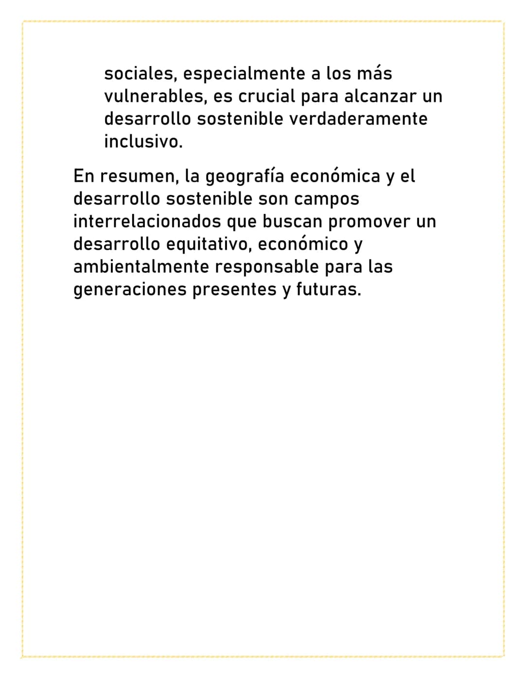 # GEOGRAFÍA
# ECONÓMICA Y
# DESARROLLO
# SOSTENIBLE
La geografía económica y el desarrollo
sostenible son áreas de estudio que
examinan cóm
