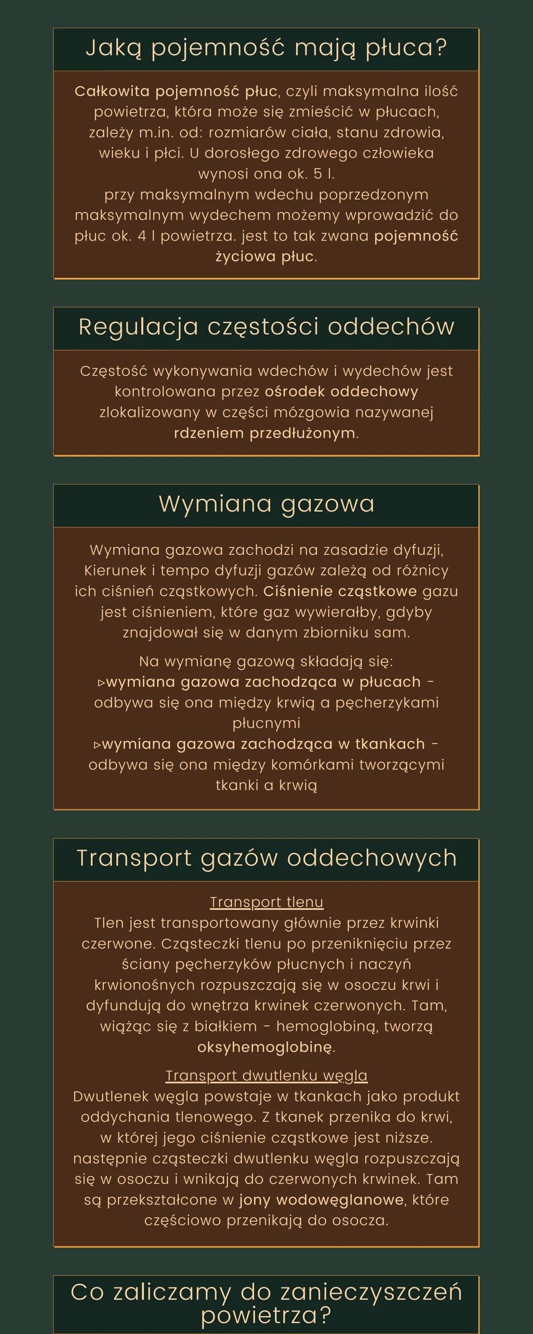 <h2>Funkcje układu oddechowego</h2>
<p>Podstawowym zadaniem układu oddechowego jest zapewnienie wymiany gazowej, do której dochodzi dzięki