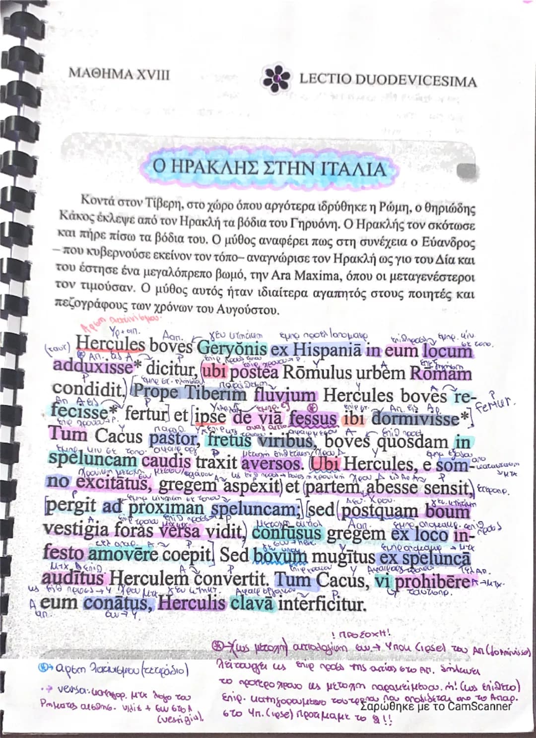 ΜΑΘΗΜΑ ΧVΙ
LECTIO SEXTA DECIMA
16
Η ΤΕΛΕΥΤΑΙΑ ΜΑΧΗ ΤΟΥ ΚΑΙΣΑΡΑ
ΣΤΗ ΓΑΛΑΤΙΑ
Οι επιχειρήσεις του Καίσαρα στη Γαλατία κράτησαν από το 58 μέ
