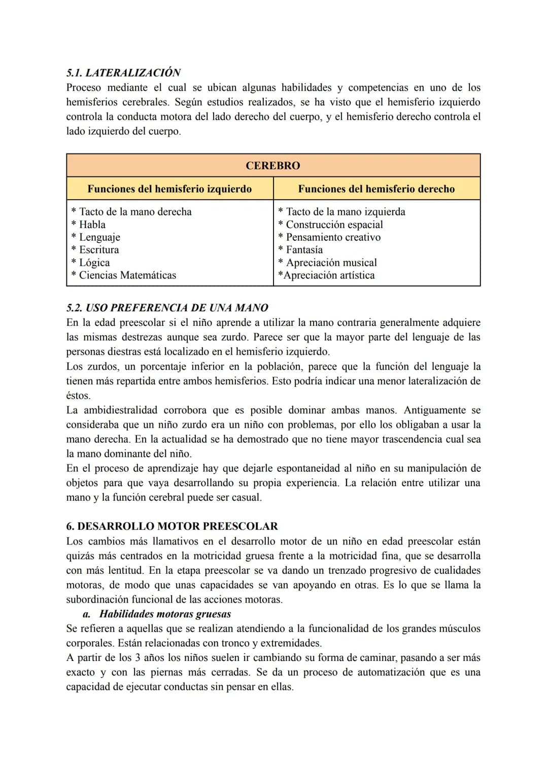 # TEMA 3.bis - DESARROLLO COGNITIVO EN LA INFANCIA
# 1. ETAPAS DEL DESARROLLO SENSORIOMOTOR
## ESQUEMA DE LAS 6 ETAPAS DEL DESARROLLO SENS