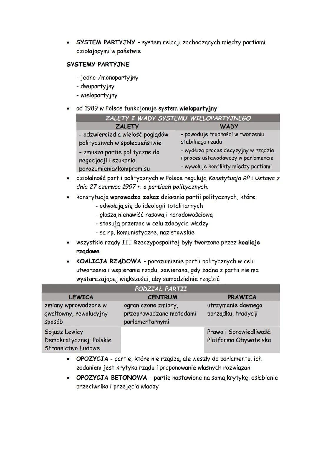 # ustrój demokratyczny rzeczypospolitej polskiej
PAŃSTWO I JEGO FUNKCJE
- państwo tworzą trzy elementy:
- terytorium
- obywatele
- z