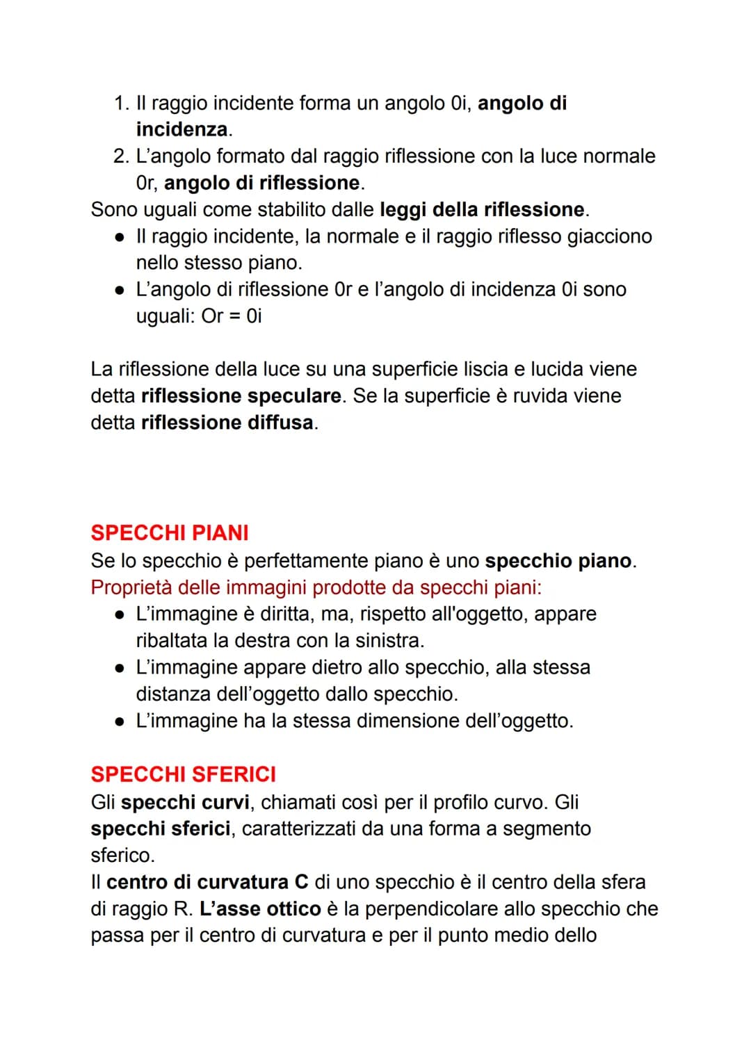 # OTTICA GEOMETRICA
# RAGGI LUMINOSI
Molti fenomeni ottici sono analizzabili in termini puramente
geometrici, basandosi sul fatto che la lu