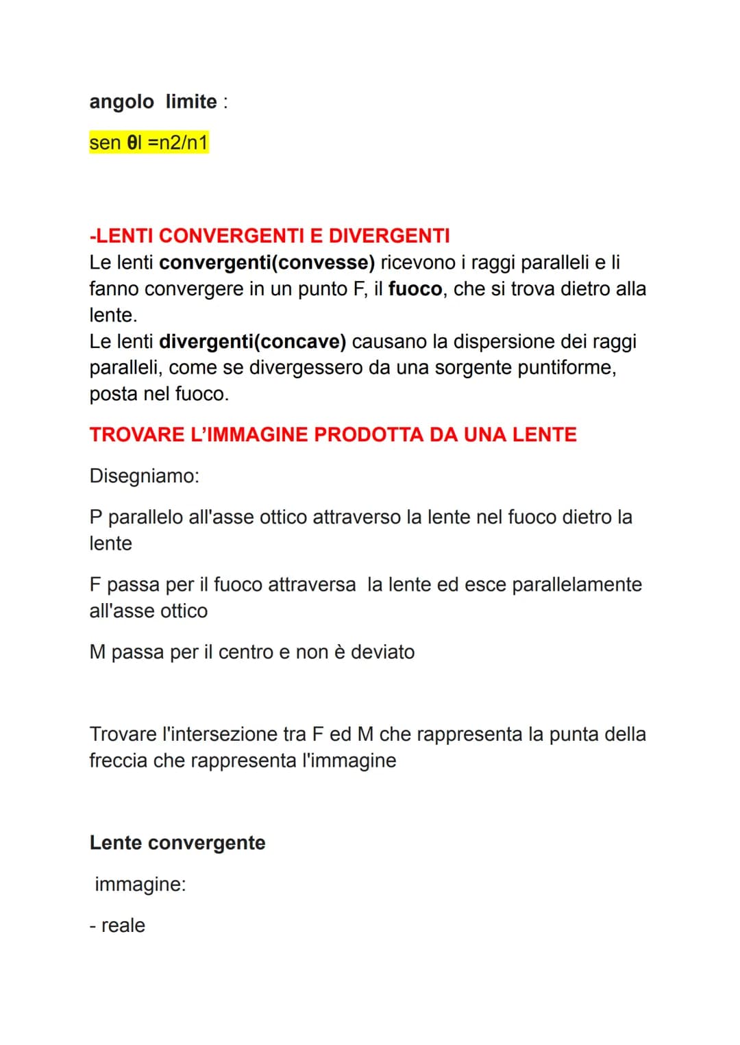 # OTTICA GEOMETRICA
# RAGGI LUMINOSI
Molti fenomeni ottici sono analizzabili in termini puramente
geometrici, basandosi sul fatto che la lu