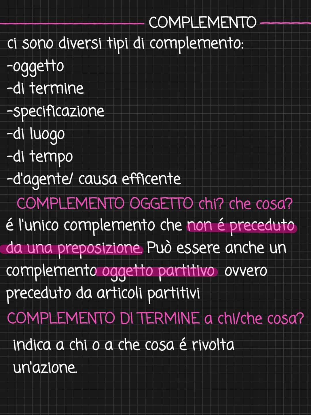 <h2>Predicato</h2>
<p>Il predicato può essere verbale, se è costituito da tutti i verbi, o nominale, se è seguito da aggettivi o sostantivi