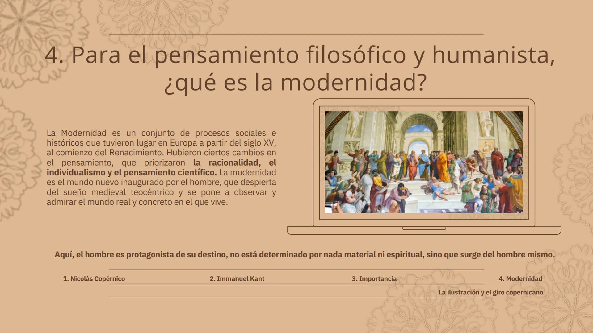 La ilustración y
el giro
copernicano CREATED BY SLIDESGO
# 1. ¿Quién es Nicolás Copérnico y qué es el
giro copernicano?
1. Nicolás Copérni